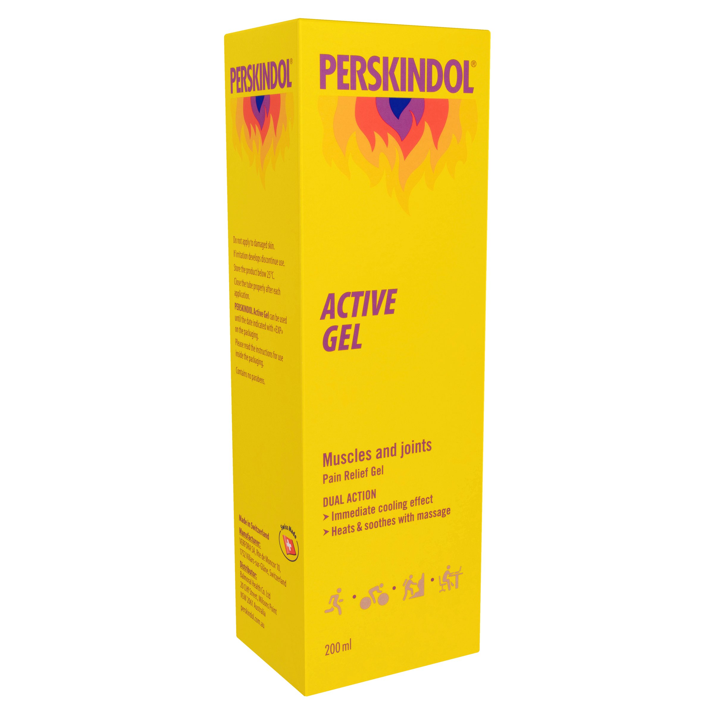 Perskindol Active Gel 200ml - Image 3