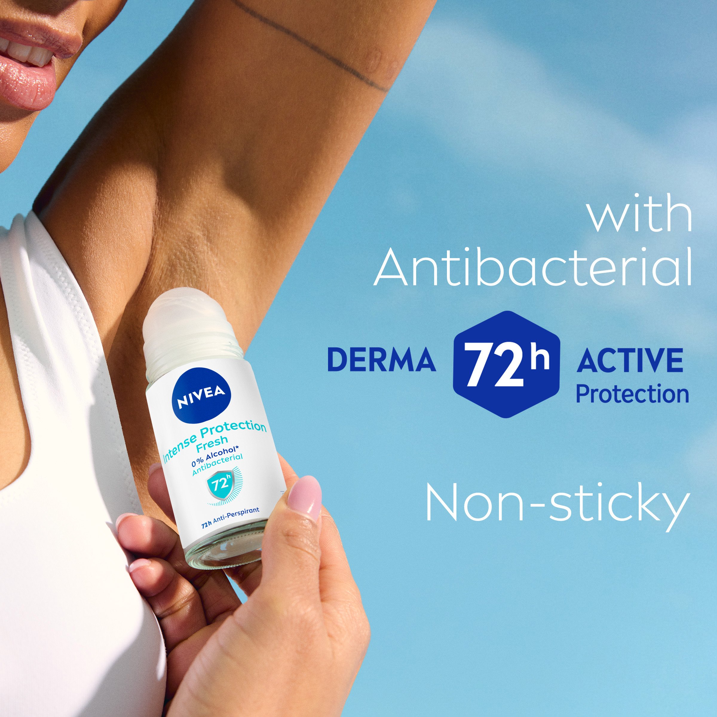 Nivea Deodorant Roll On Intense Protection Fresh 50ml - Image 6