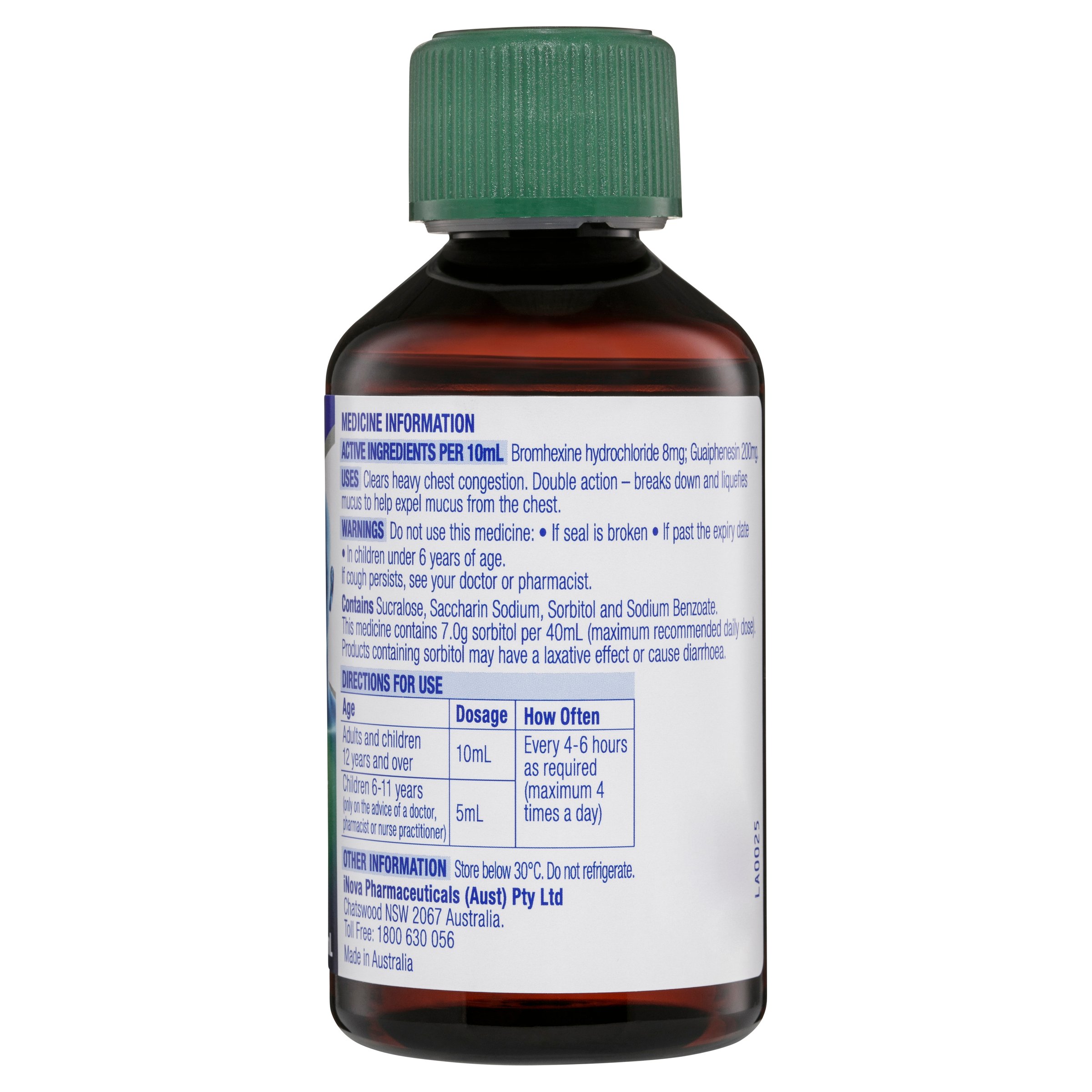 Duro-Tuss Chesty Cough Liquid Forte 200ml - Image 2