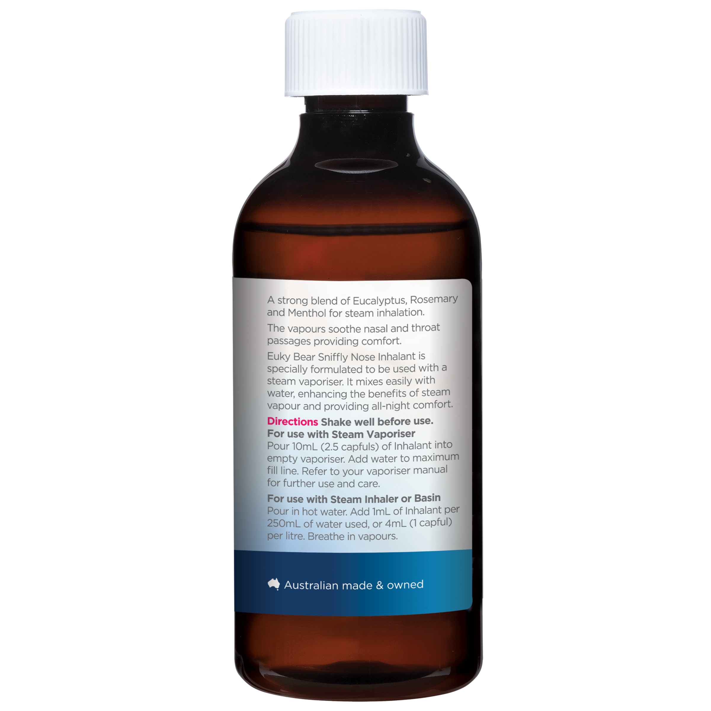 Euky Bear Inhalant For Use With Steam Inhalation Unit 200ml - Image 2