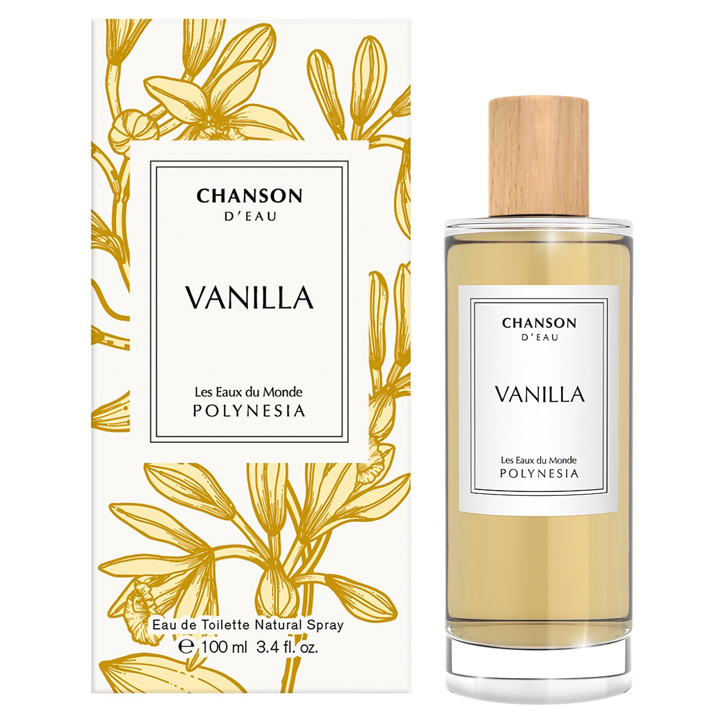 Chanson D'Eau Vanilla Les Eaux du Monde Polynesia EDT Spray 100ml - Image 6