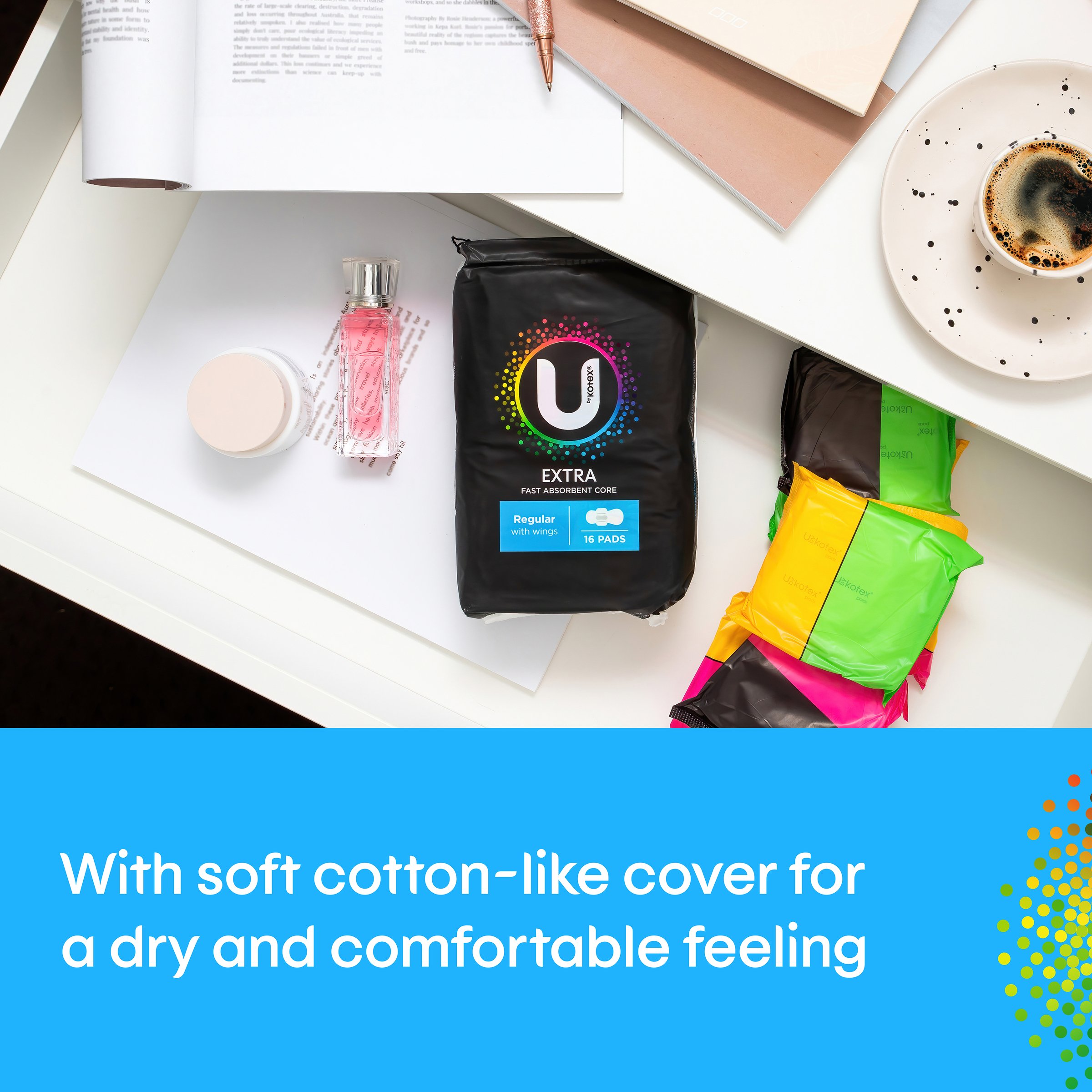 U by Kotex Pads Regular 16 pack - Image 10