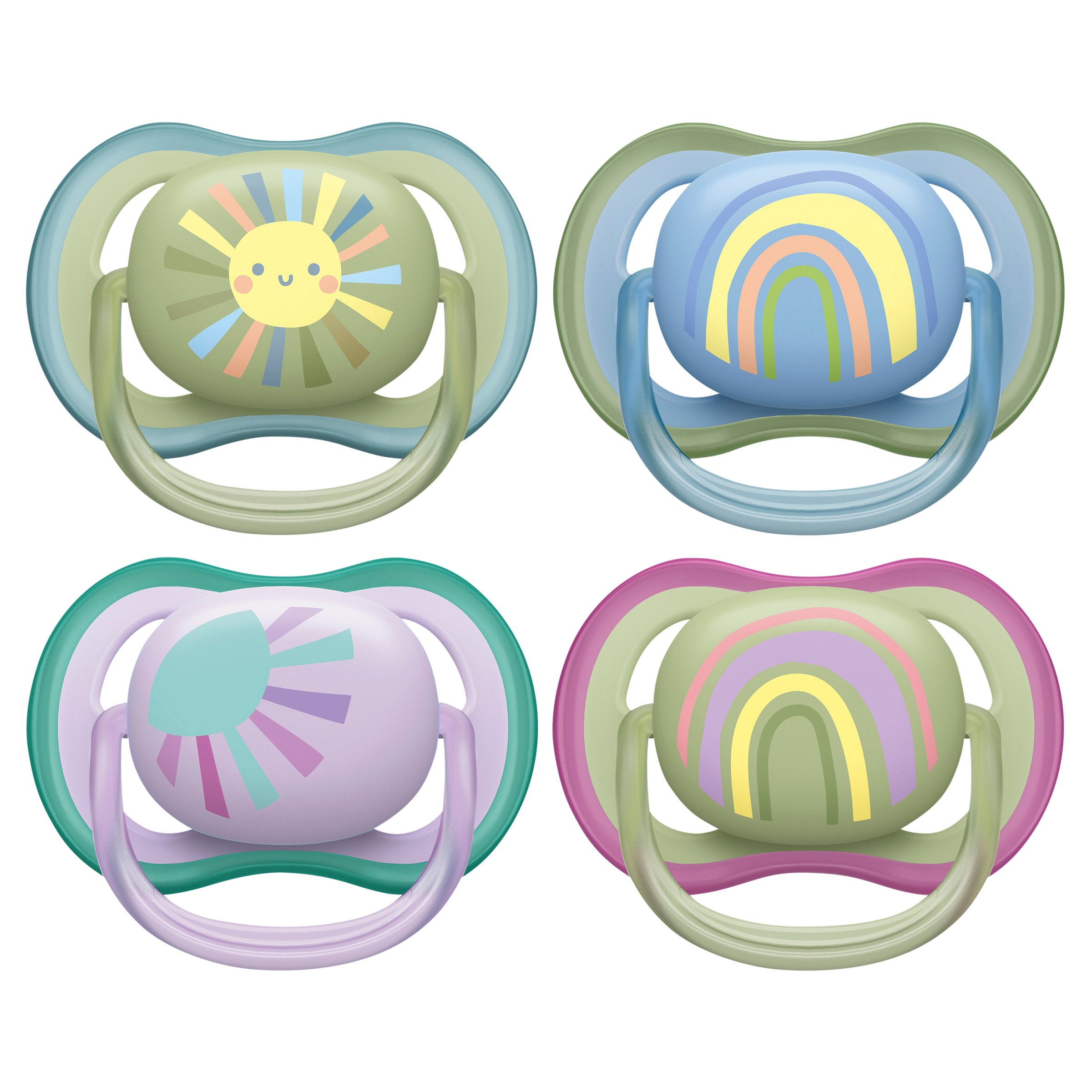 Avent Ultra Air Soother 0-6 Months Deco Mixed 2 pack - Image 3