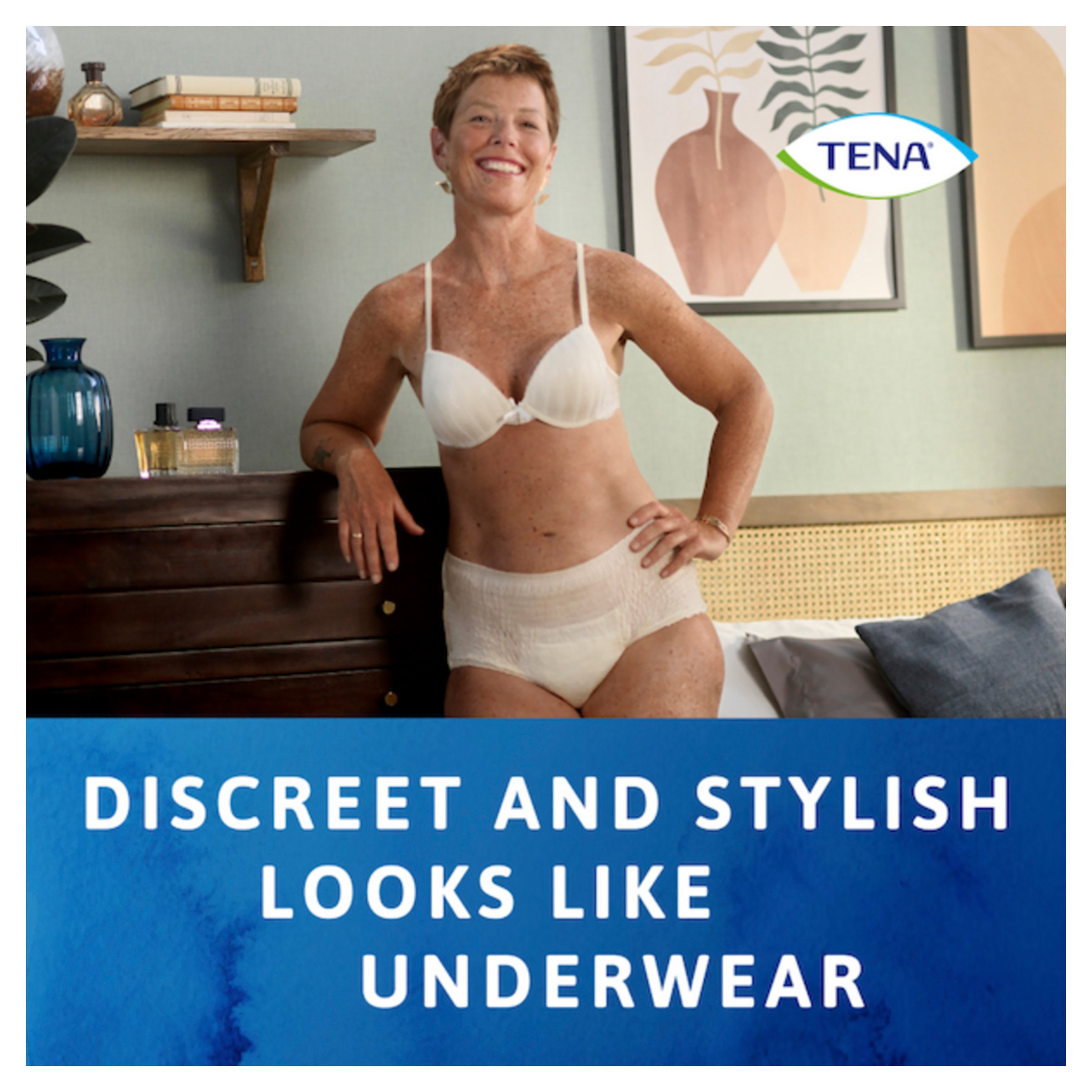 Tena Pant Discreet Super Medium 9 pack - Image 12
