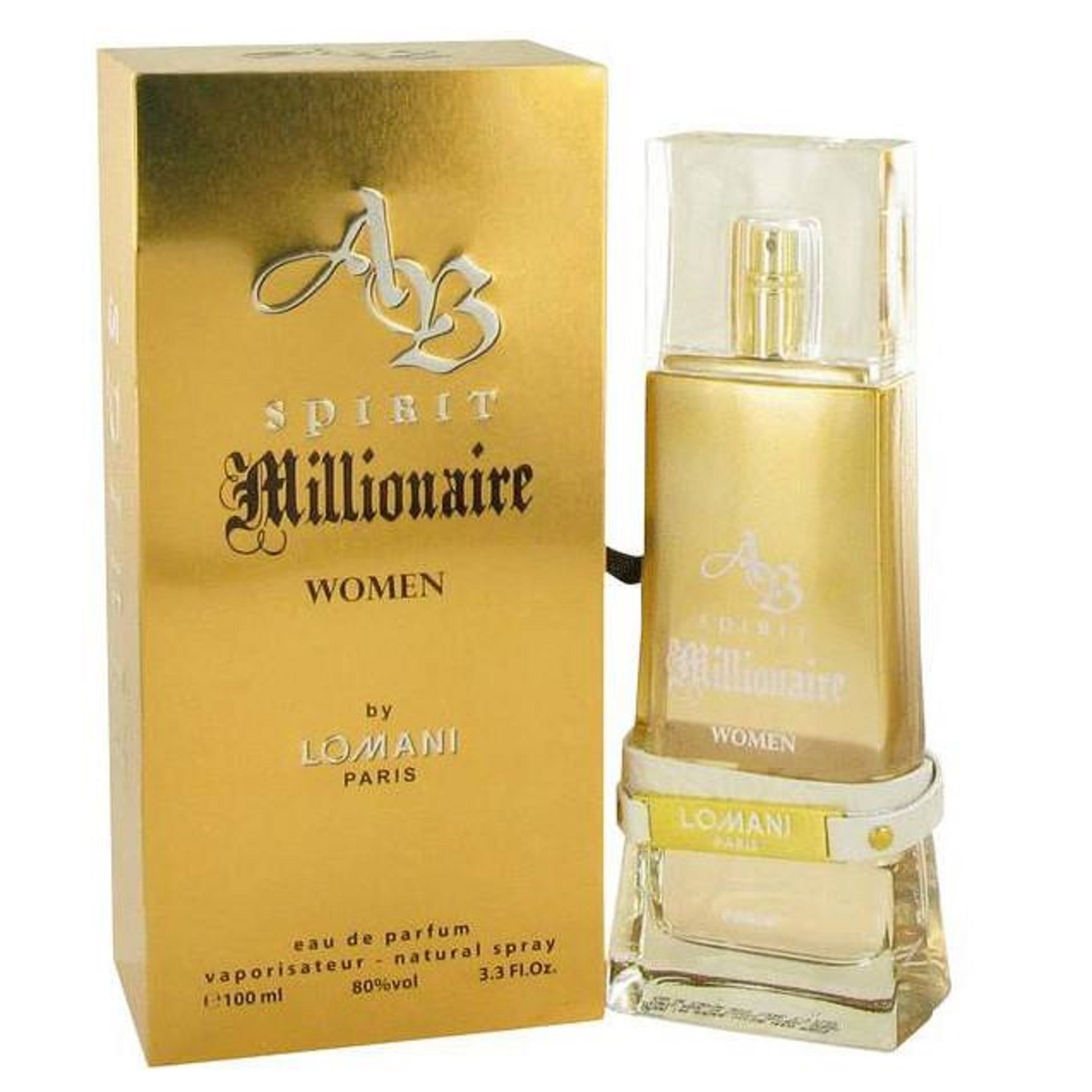 Lomani AB Spirit Millionaire Women EDP Spray 100ml - Image 2