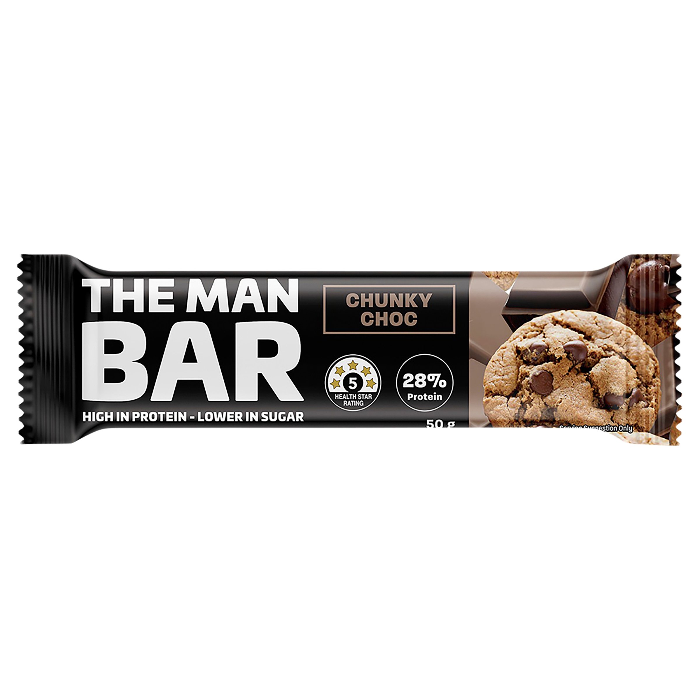 The Man Bar Chunky Choc 50g - Image 1