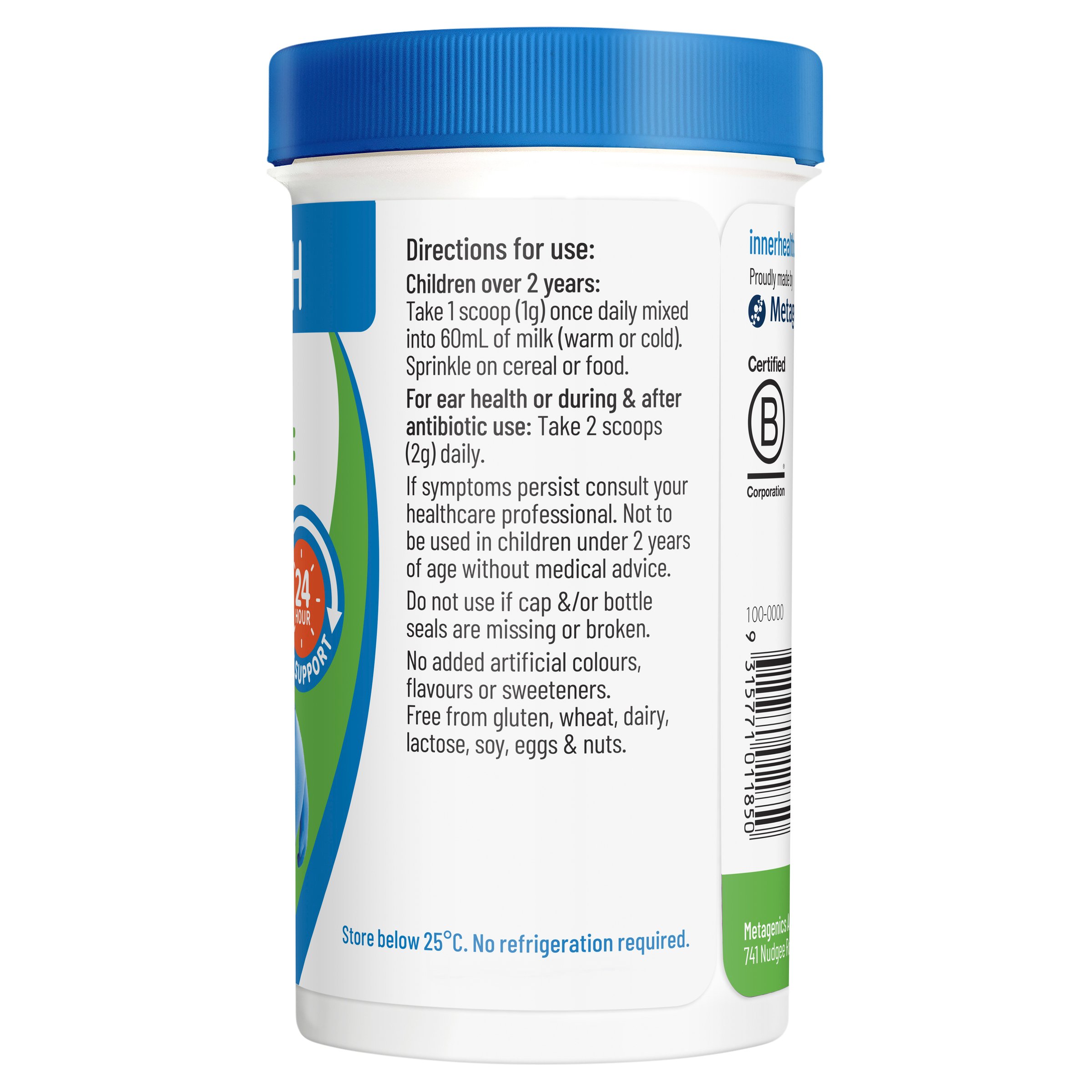 Inner Health Plus Kids Daily Defence Probiotic 60g - Image 2