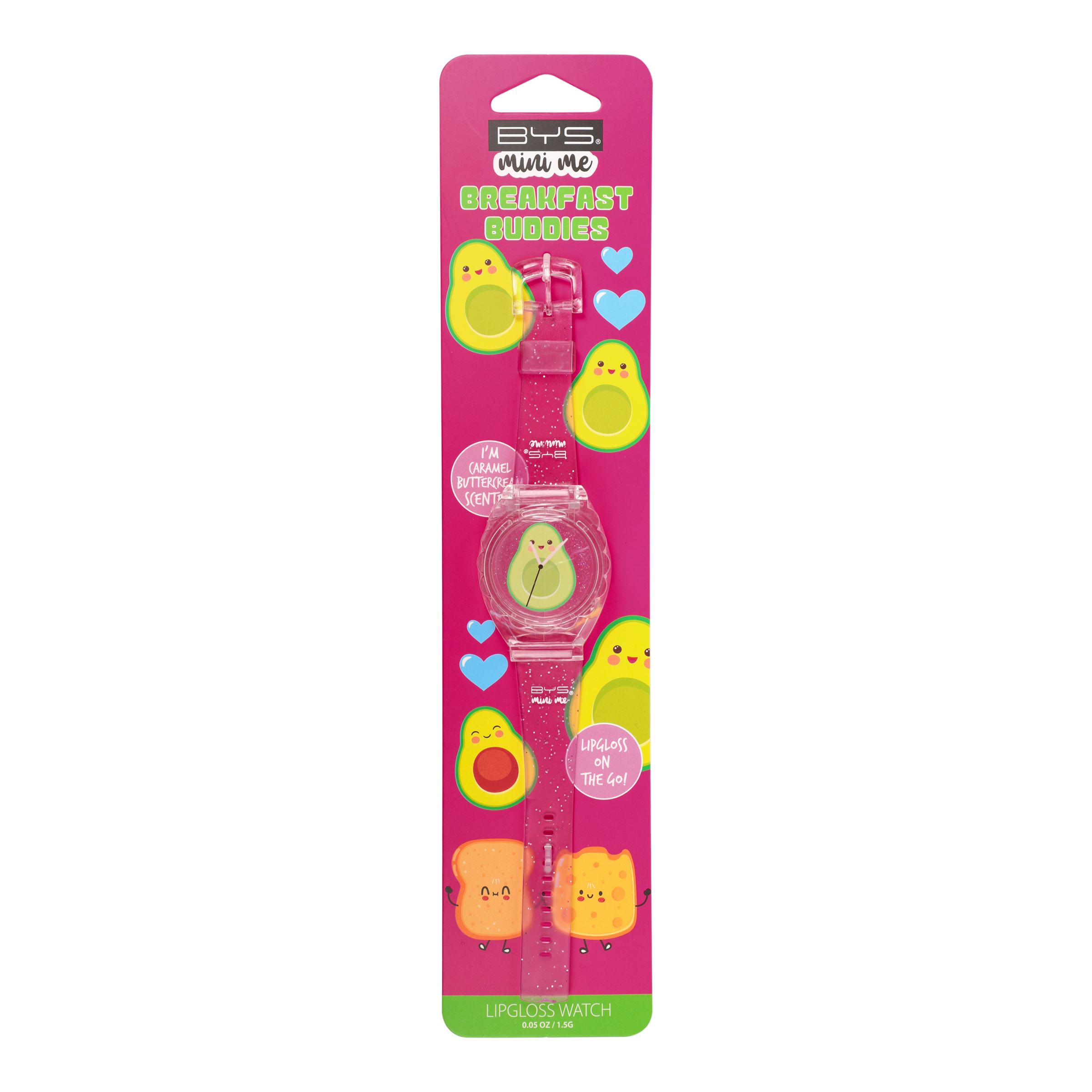 BYS Mini Me Lip Gloss Watch Breakfast 1 each