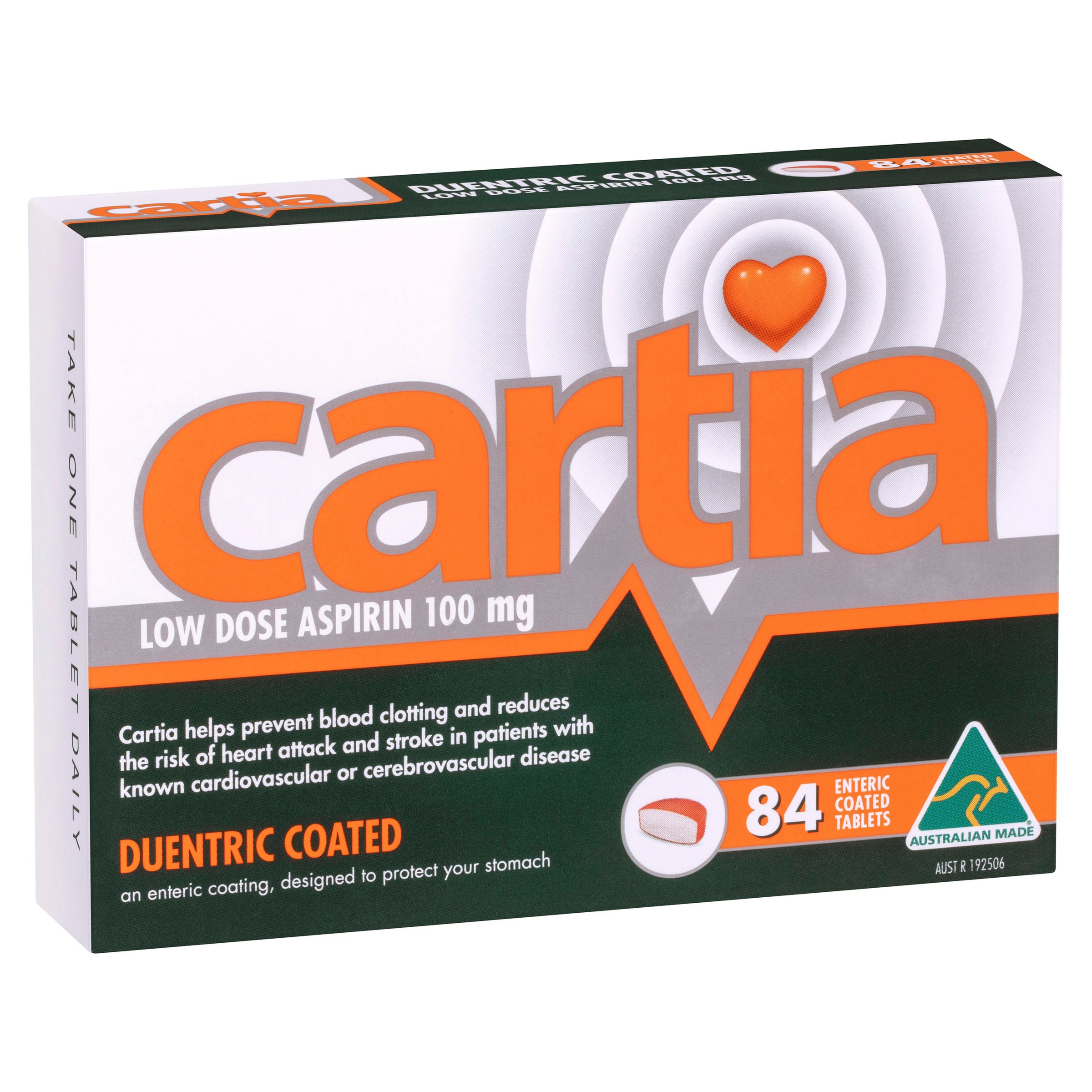 Cartia 100mg - 84 tablets - Image 10