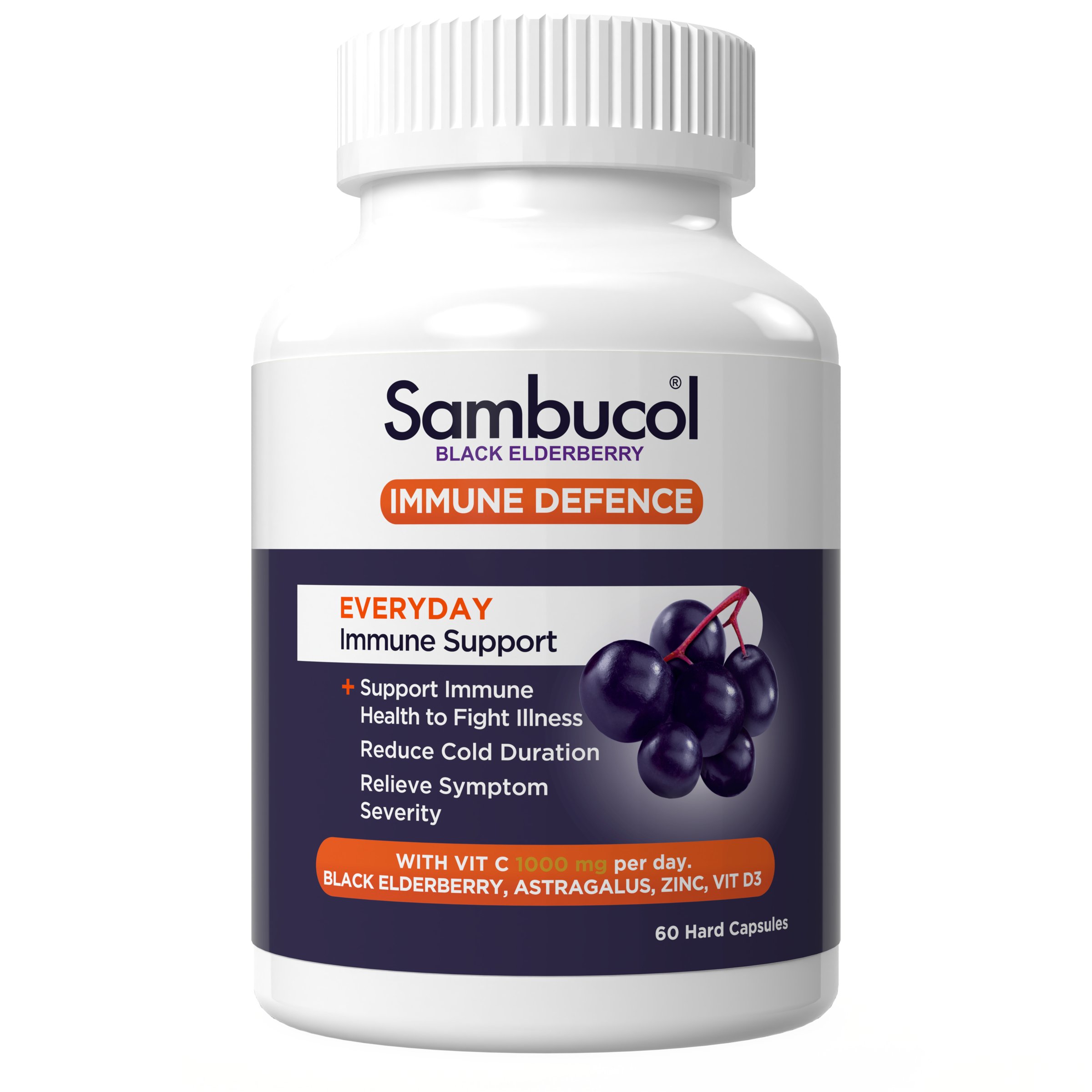 Sambucol Immune Defence Everyday 60 capsules - Image 1