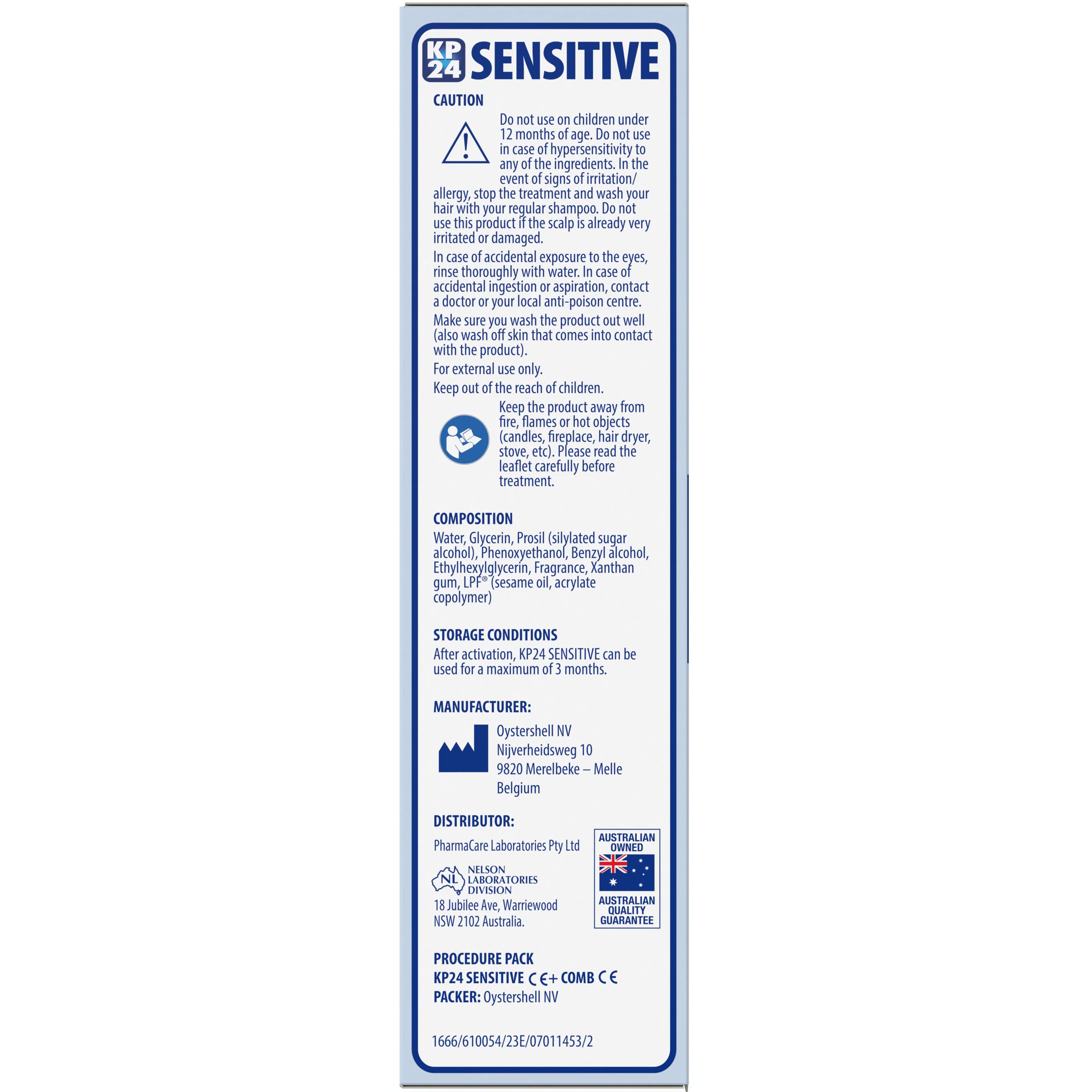 KP24 Sensitive + Comb 100ml - Image 3