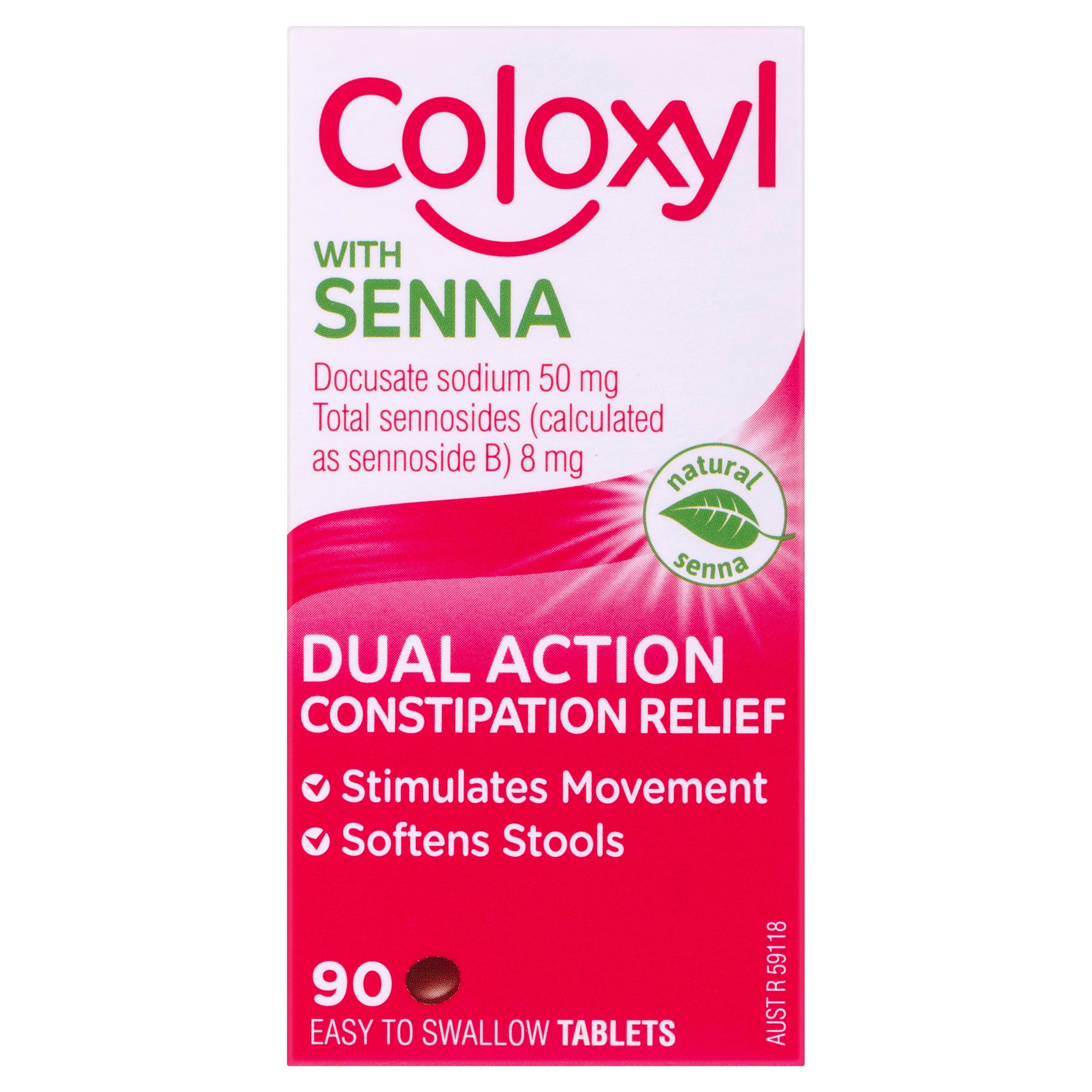 Coloxyl & Senna 90 tablets - Image 1