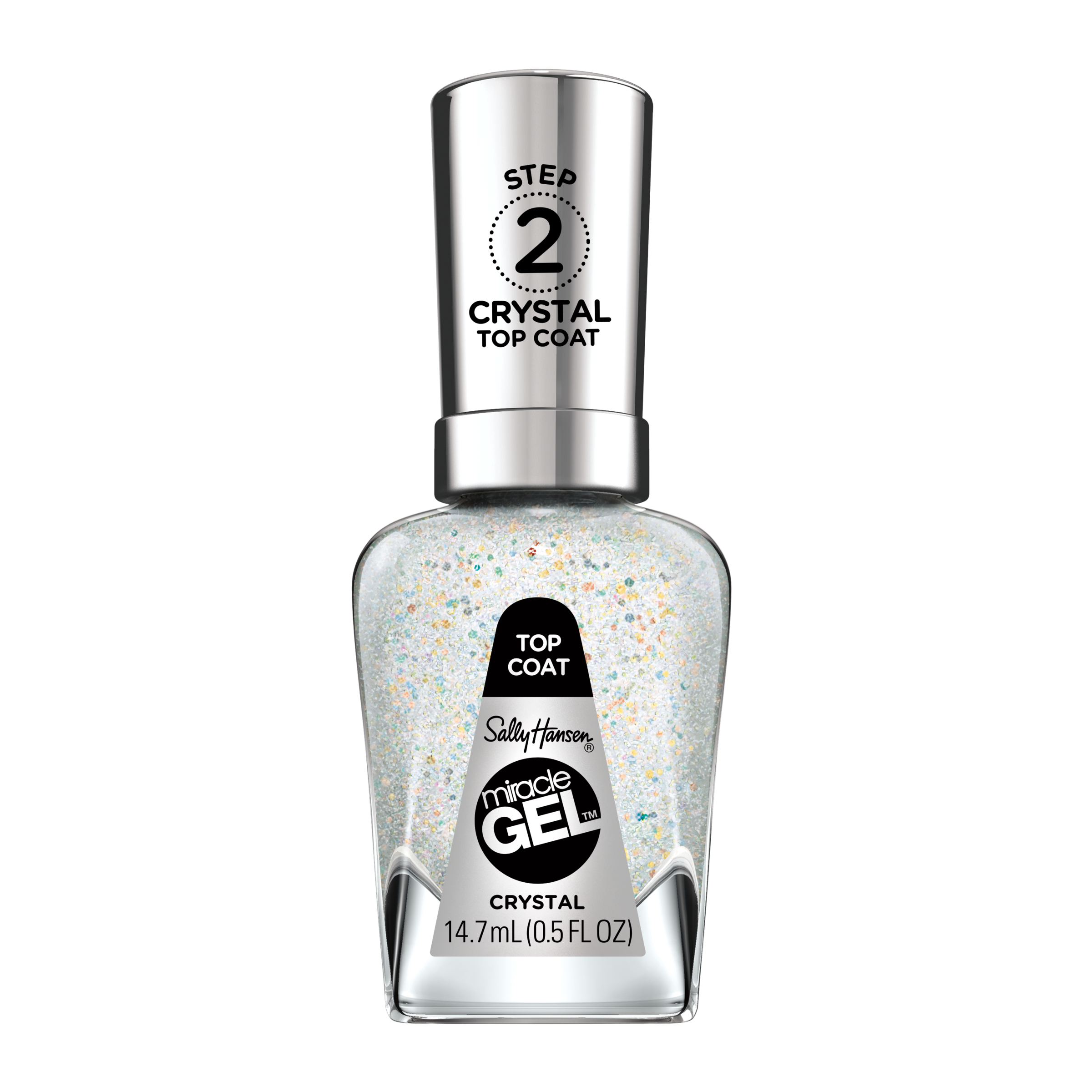 Sally Hansen Miracle Gel Crystal Top Coat 14.7ml - Image 1