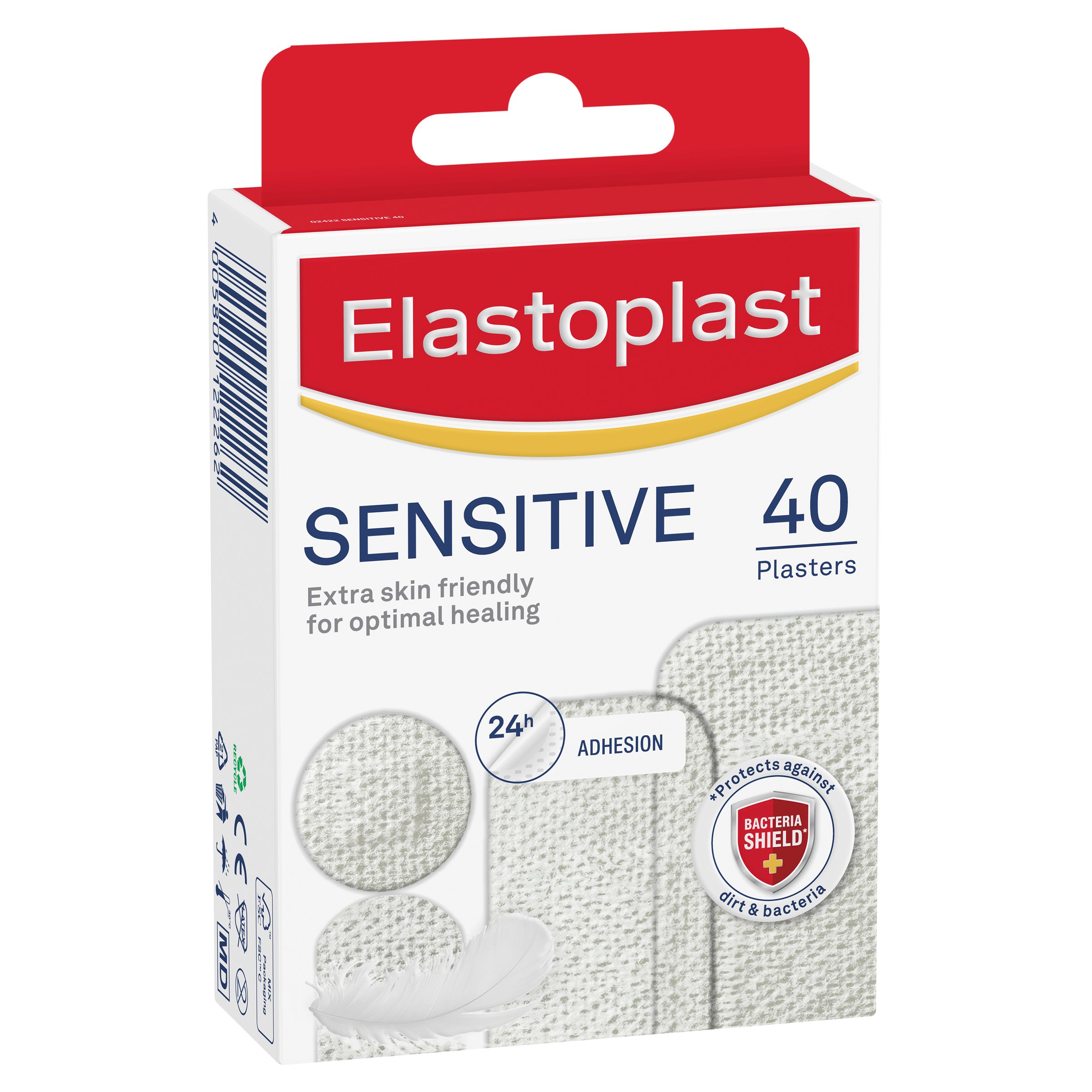 Elastoplast Sensitive Strips Assorted Shapes 40 pack - Image 5