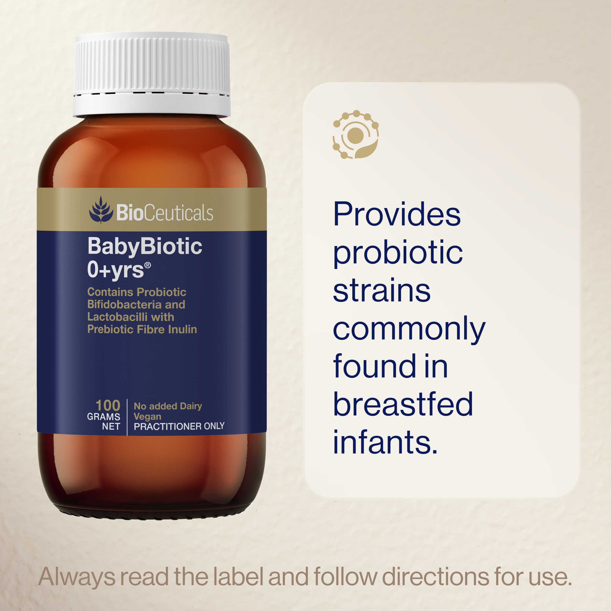 BioCeuticals BabyBiotic 0+Years 100g - Image 6