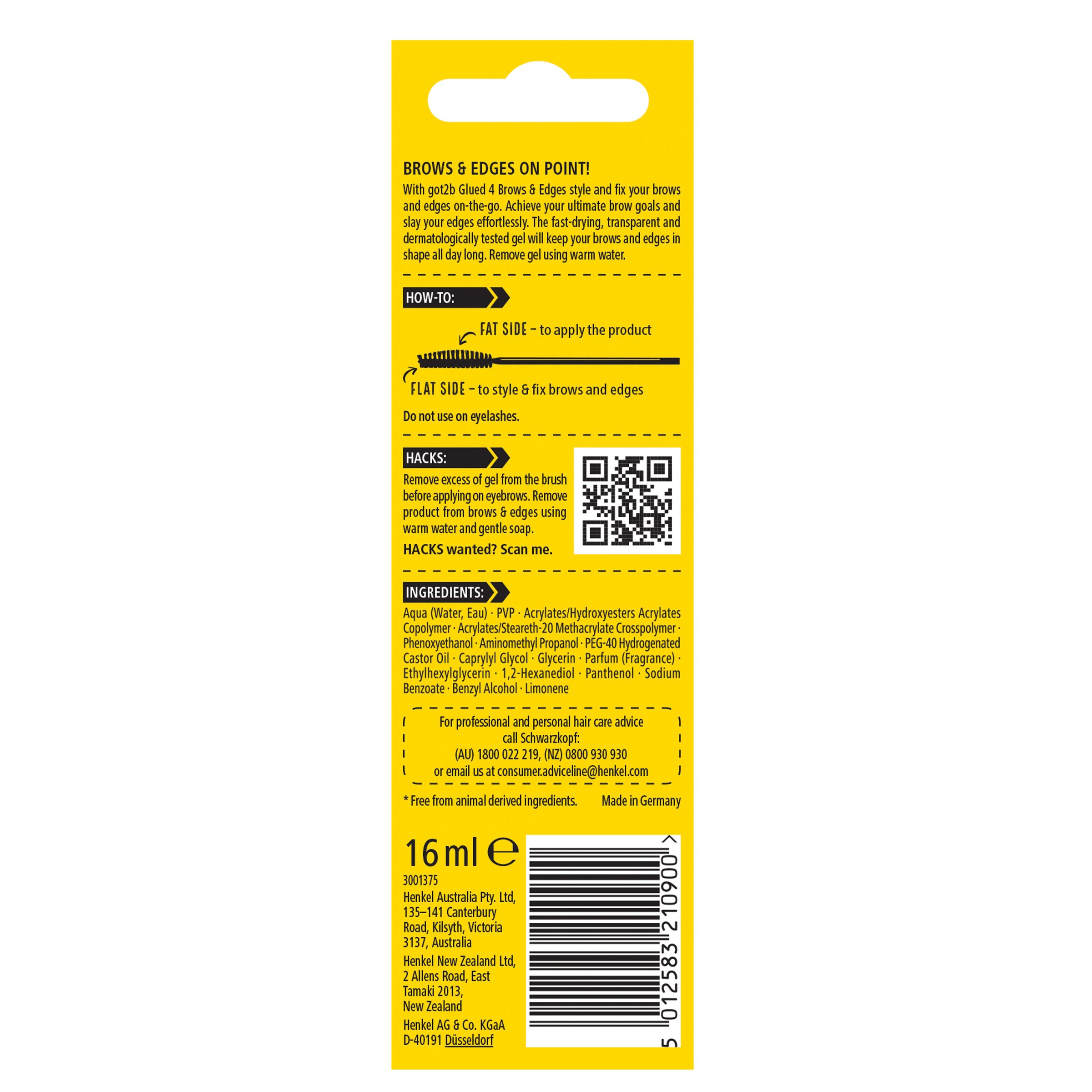 Got2B Glued Blasting Freeze Hairspray 300ml - Image 2