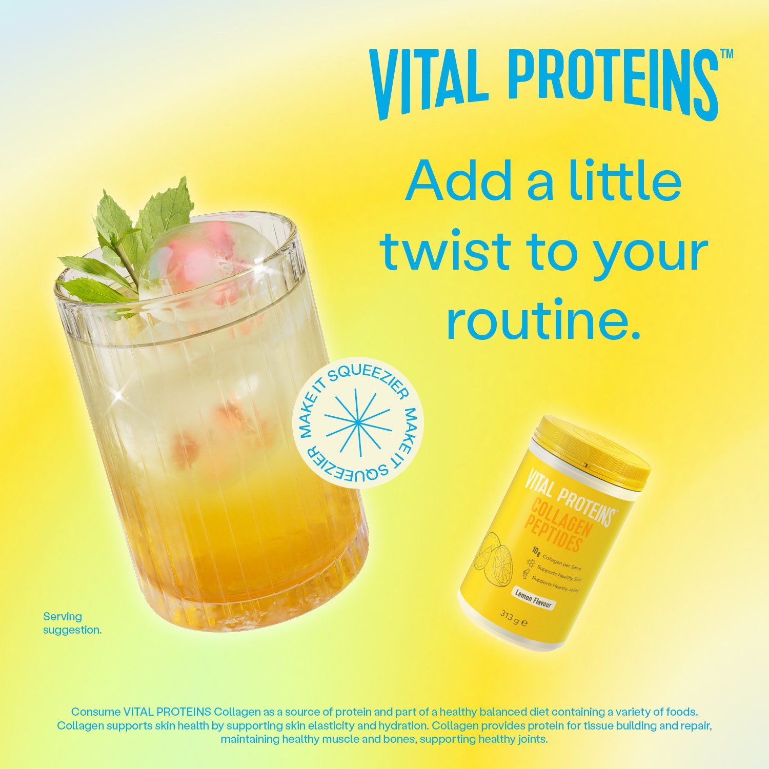 Vital Proteins Collagen Peptides Lemon 313g - Image 4