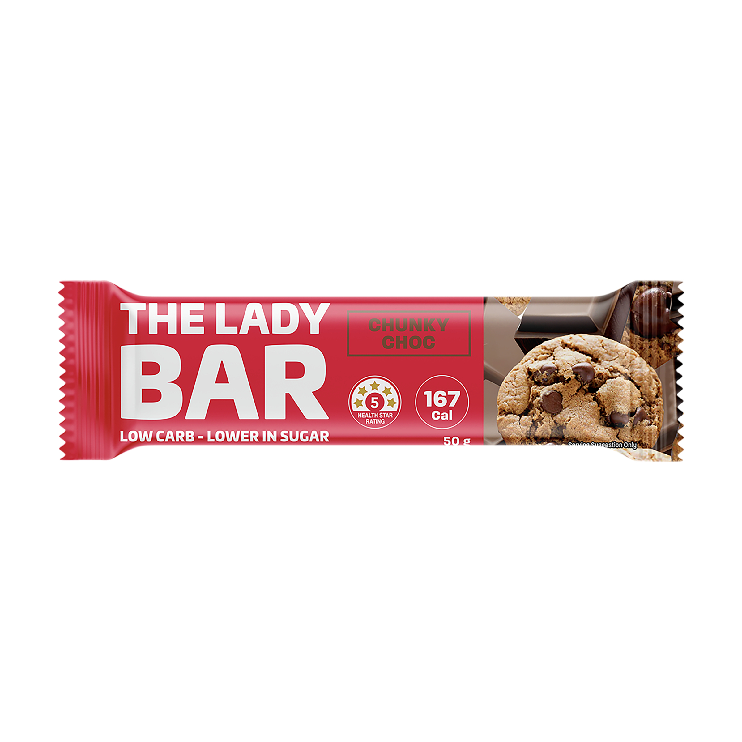 The Lady Bar Chunky Choc 50g - Image 1