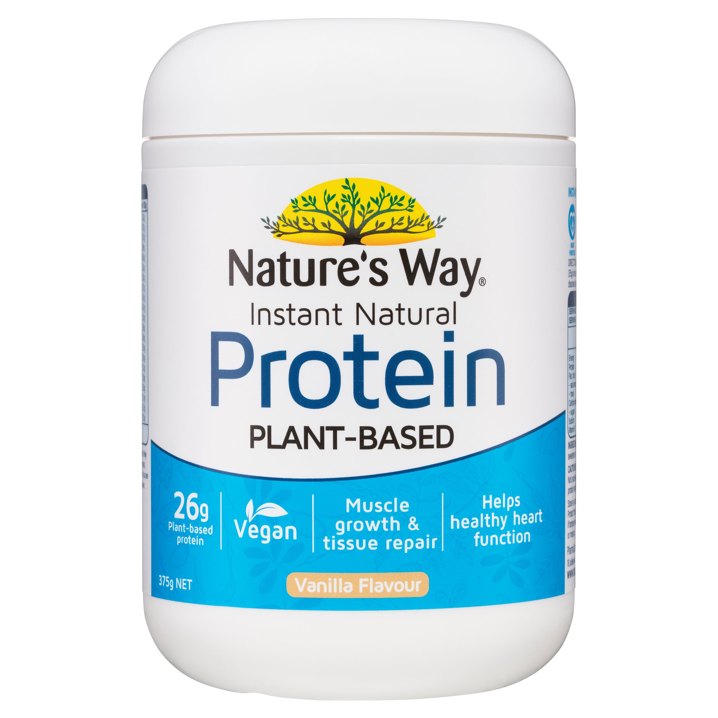 Nature's Way Instant Natural Protein Vanilla 375g - Image 1