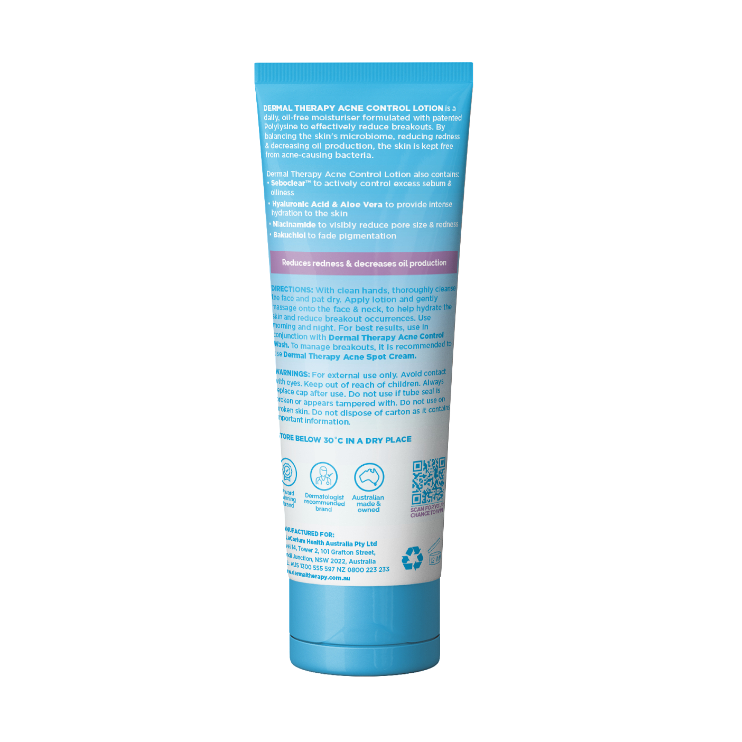 Dermal Therapy Acne Control Lotion 85ml - Image 9