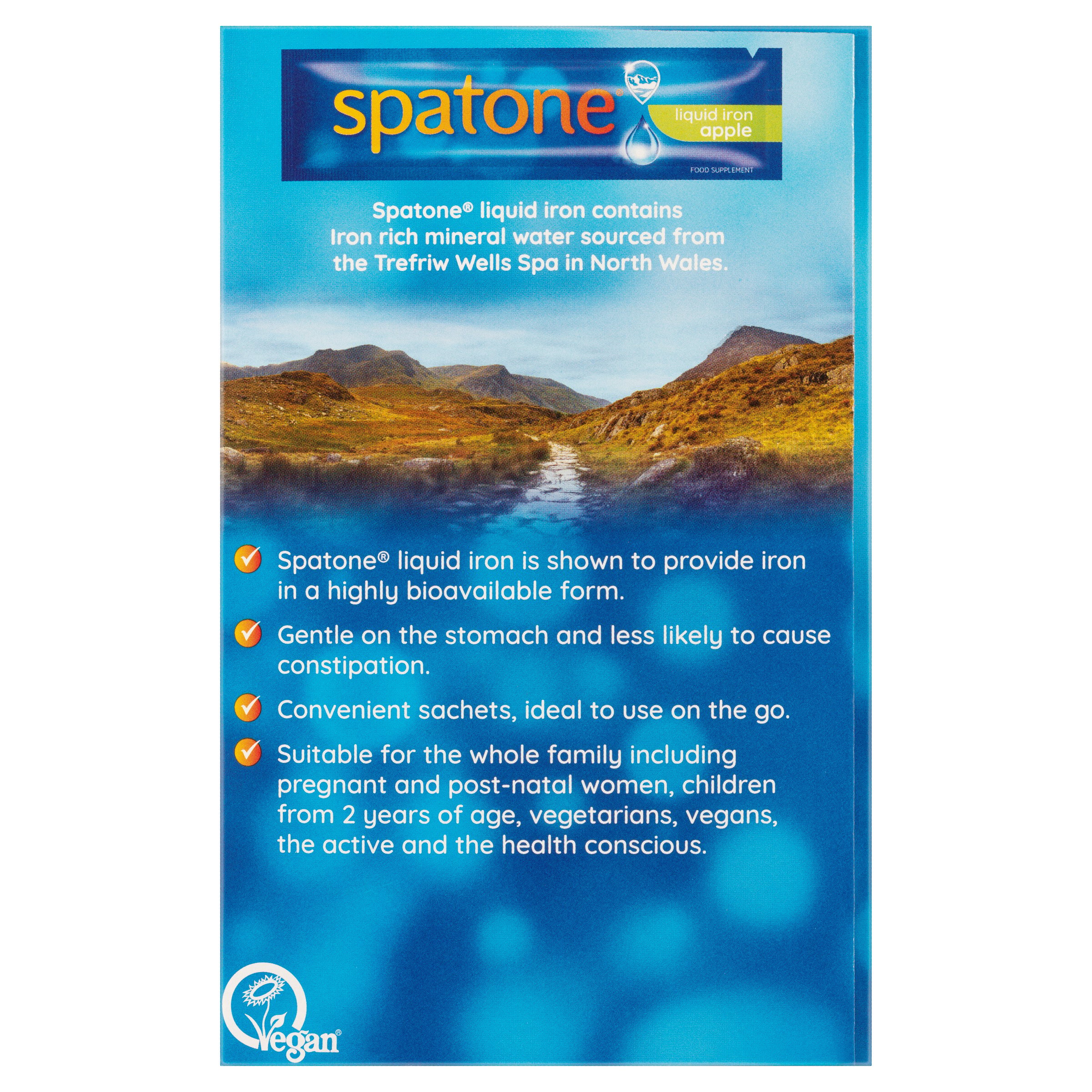 Spatone Liquid Iron Apple 28 sachets - Image 4
