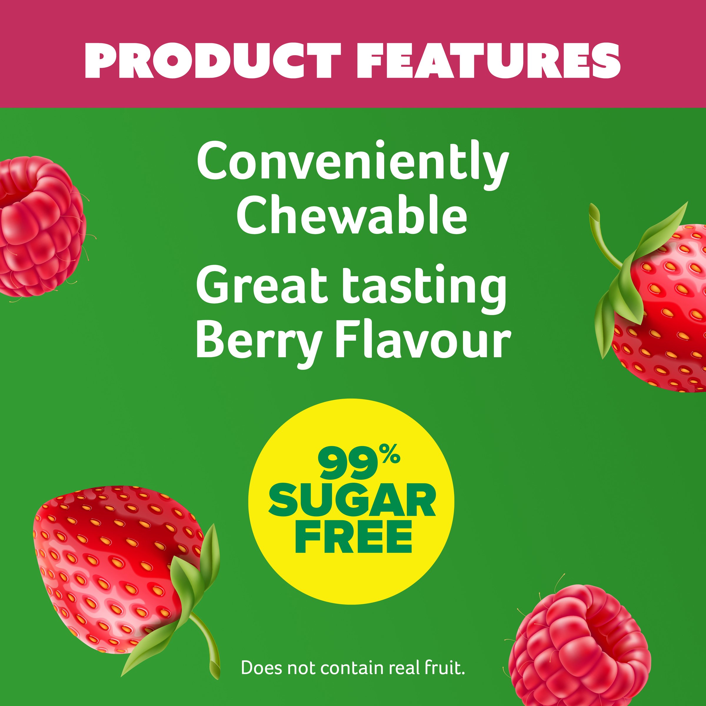 Cenovis Chewable Mega C 1000mg Berry 60 tablets - Image 5