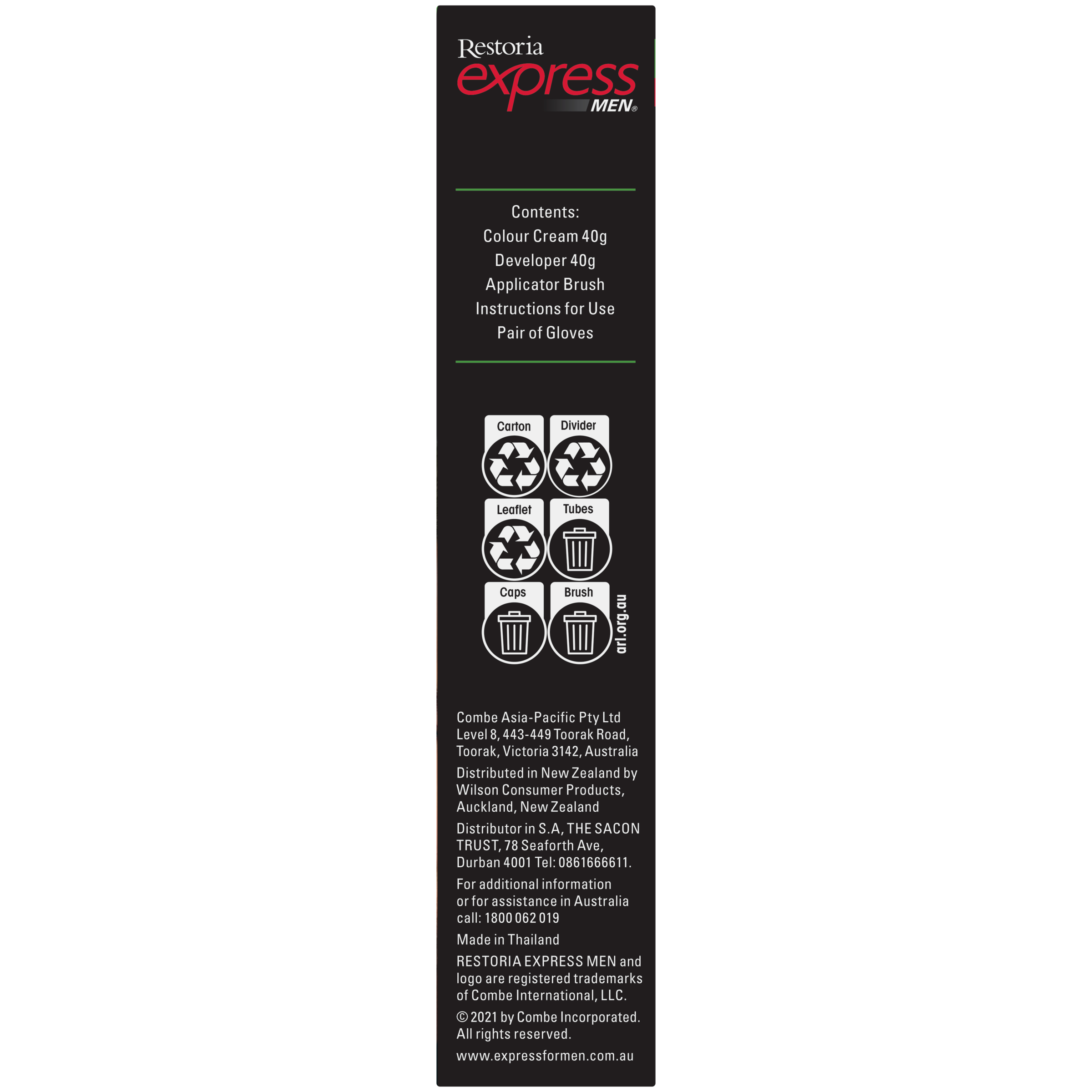 Restoria Express For Men Natural Brown 1 pack - Image 4