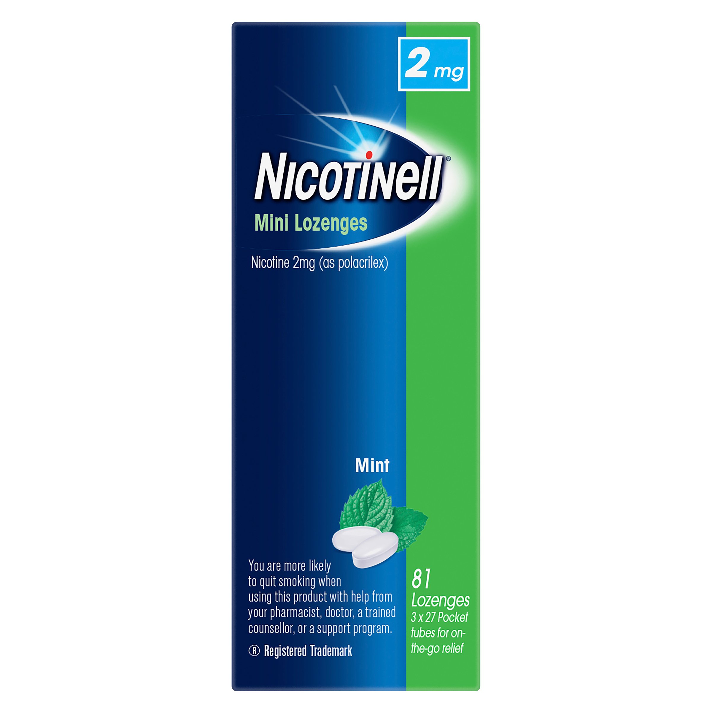 Nicotinell Mini Lozenges 2mg 81 lozenges - Image 4