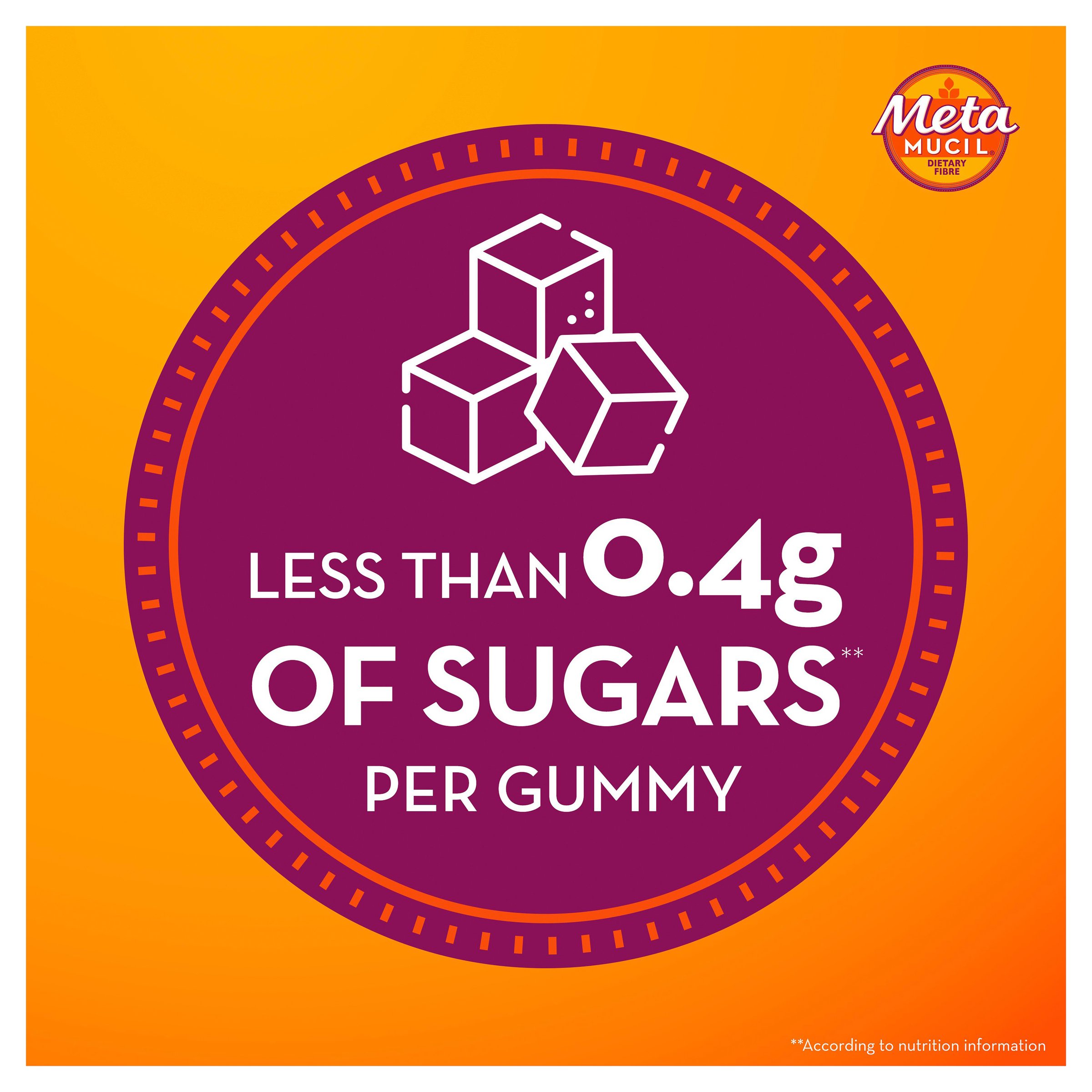 Metamucil Fibre Gummies 120 gummies - Image 7