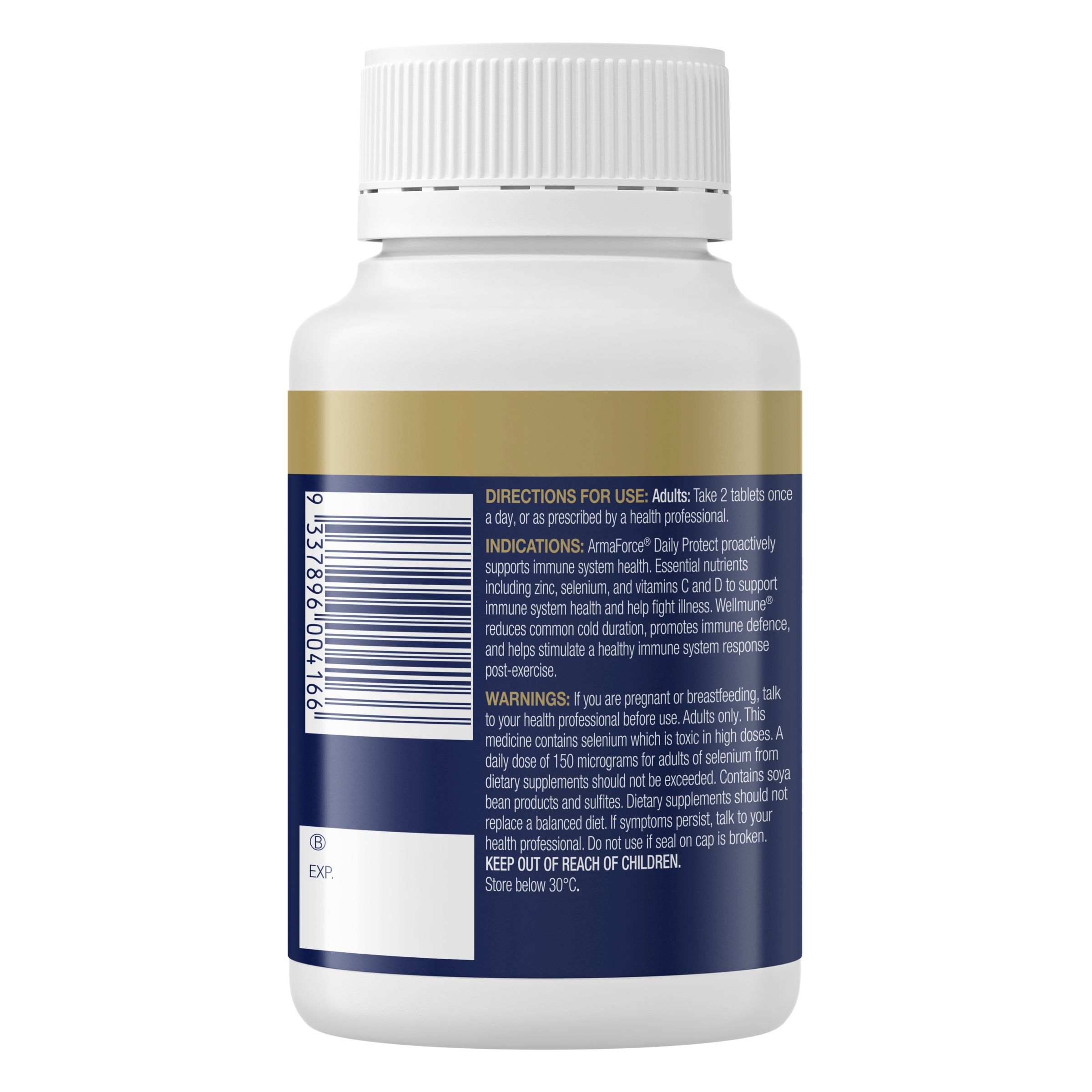 BioCeuticals Armaforce Daily Protect 120 tablets - Image 3