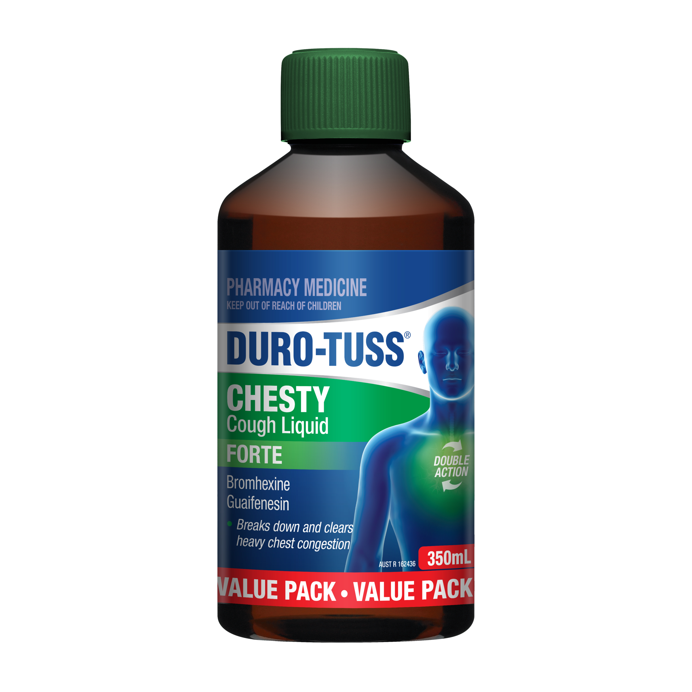 Duro-Tuss Chesty Forte Liquid 350ml - Image 1