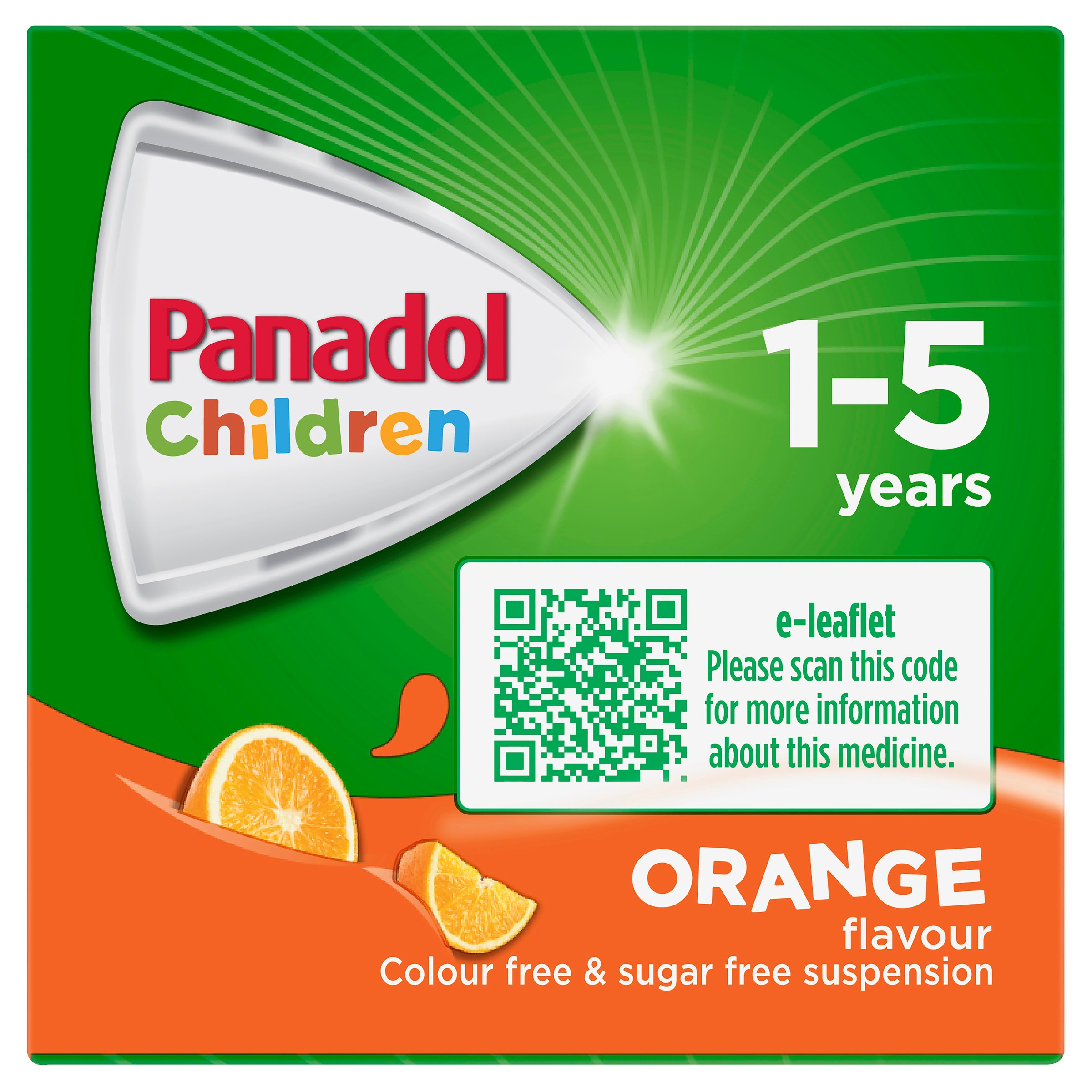 Panadol Children 1-5 Years Colourfree Suspension Orange Flavour 200ml - Image 5
