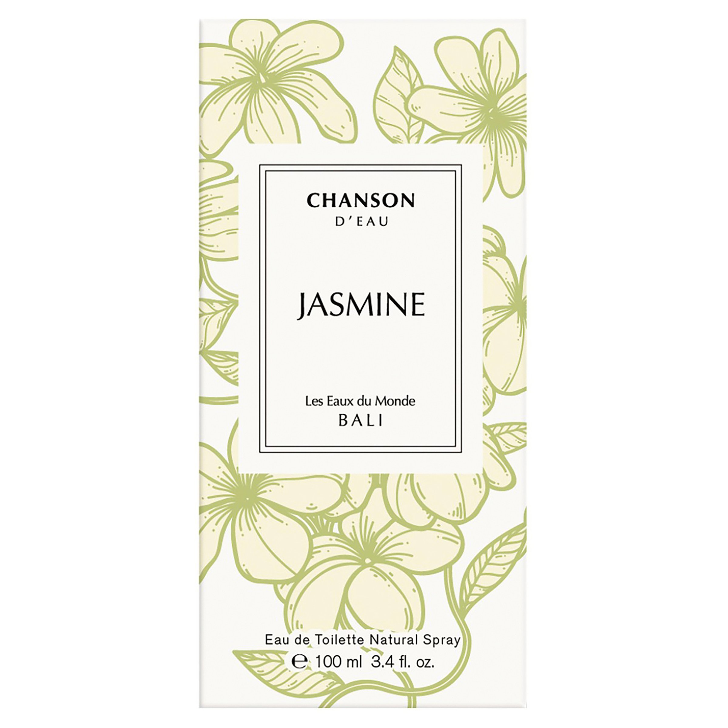 Chanson D'Eau Jasmine Les Eaux du Monde Bali EDT Spray 100ml - Image 1