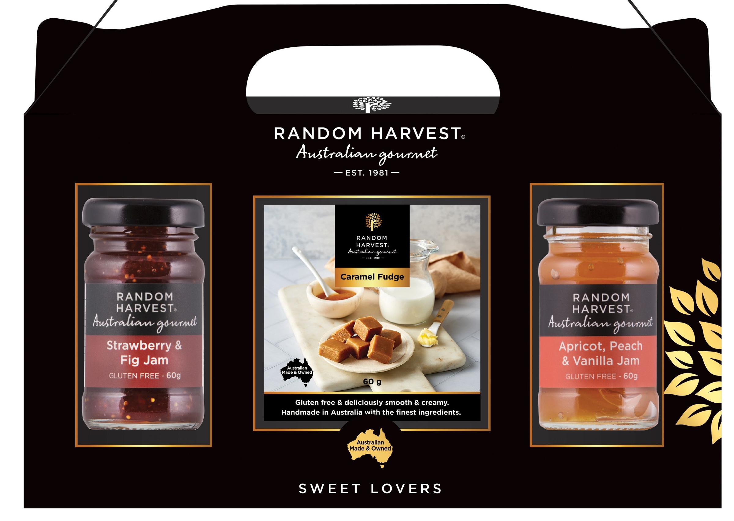 Random Harvest Sweet Lovers With Fudge Trio 180g