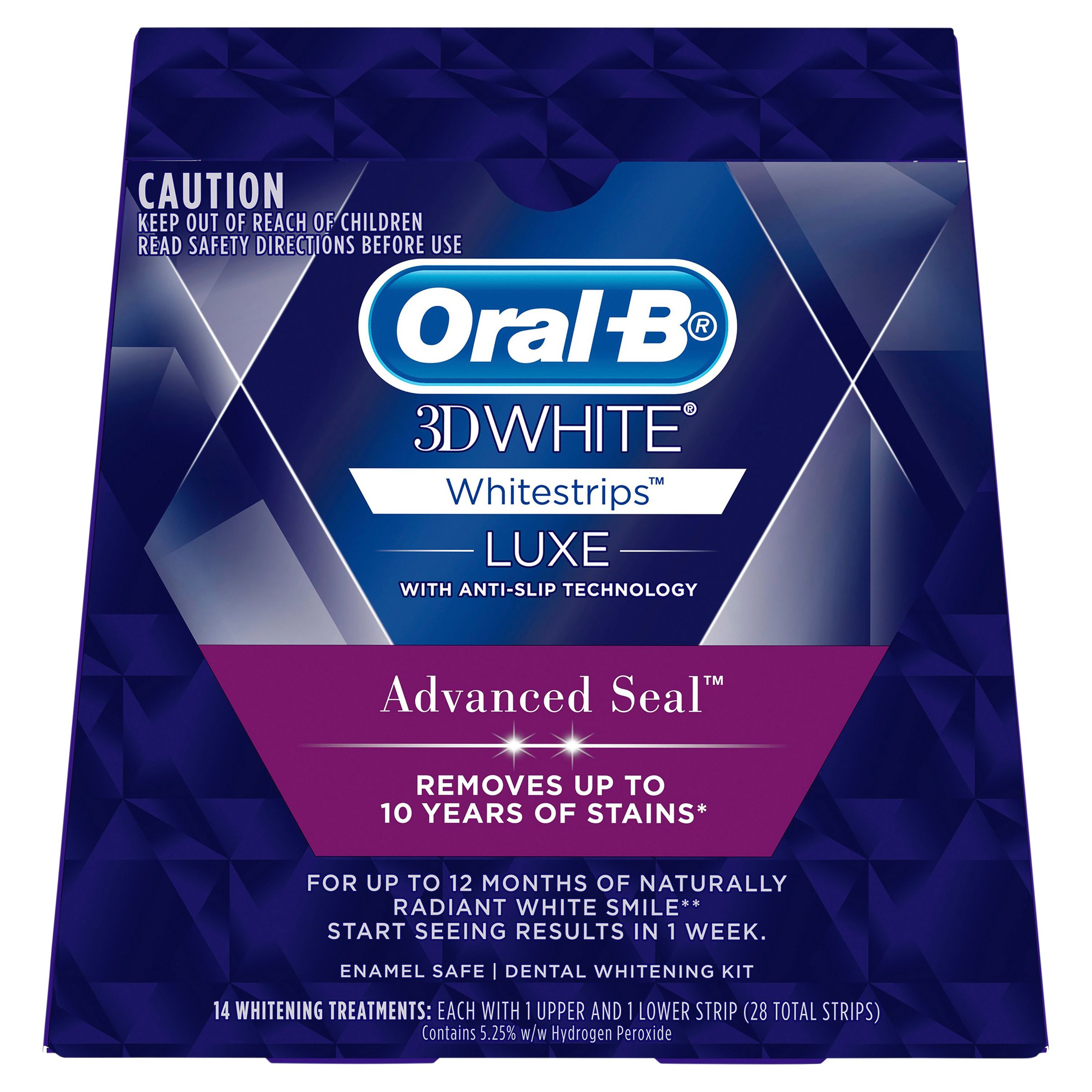 Oral-B 3D White Advance Seal Strips 14 pack - Image 9
