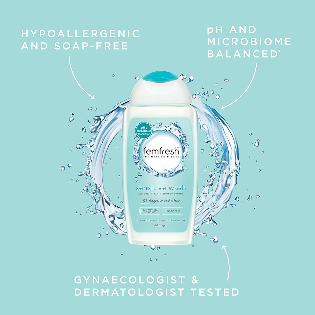 Femfresh Sensitive Wash 250ml - Image 7