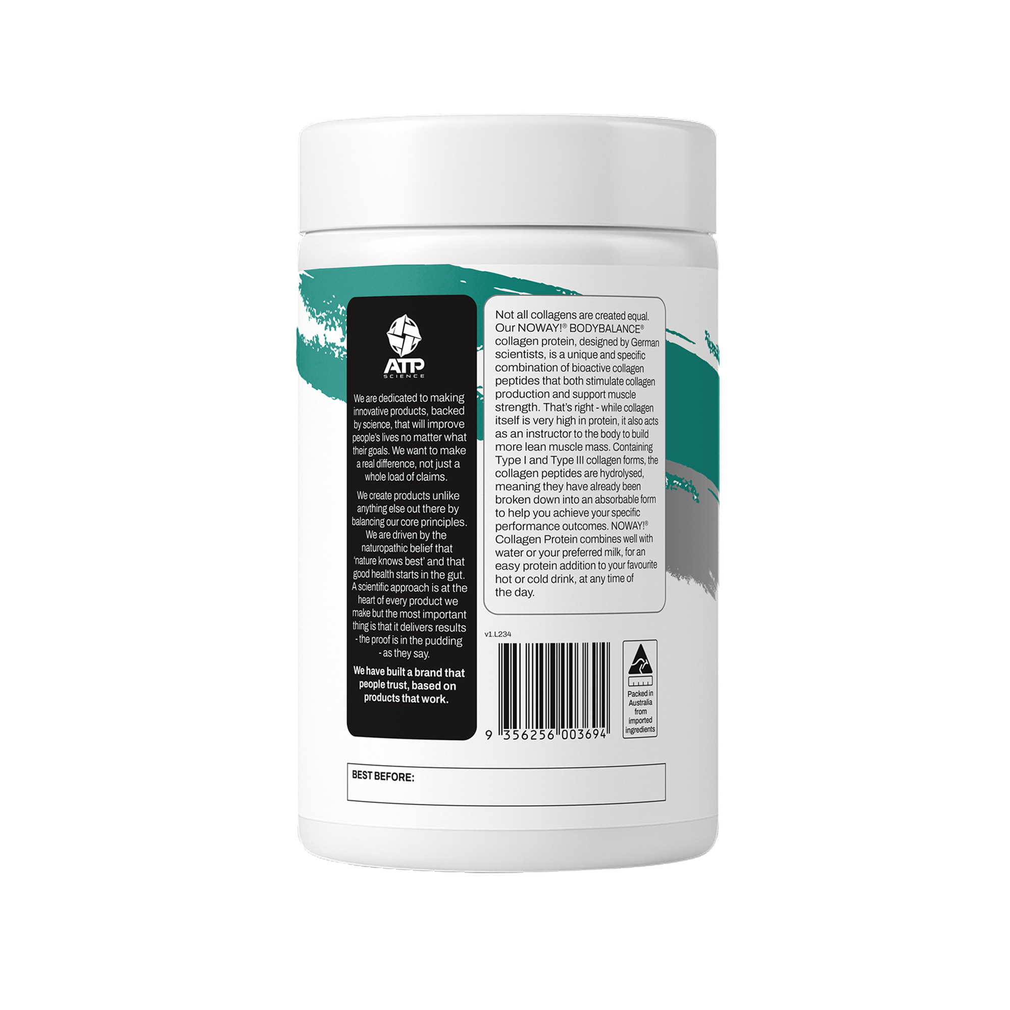 Noway Protein Unflavoured 230g - Image 2