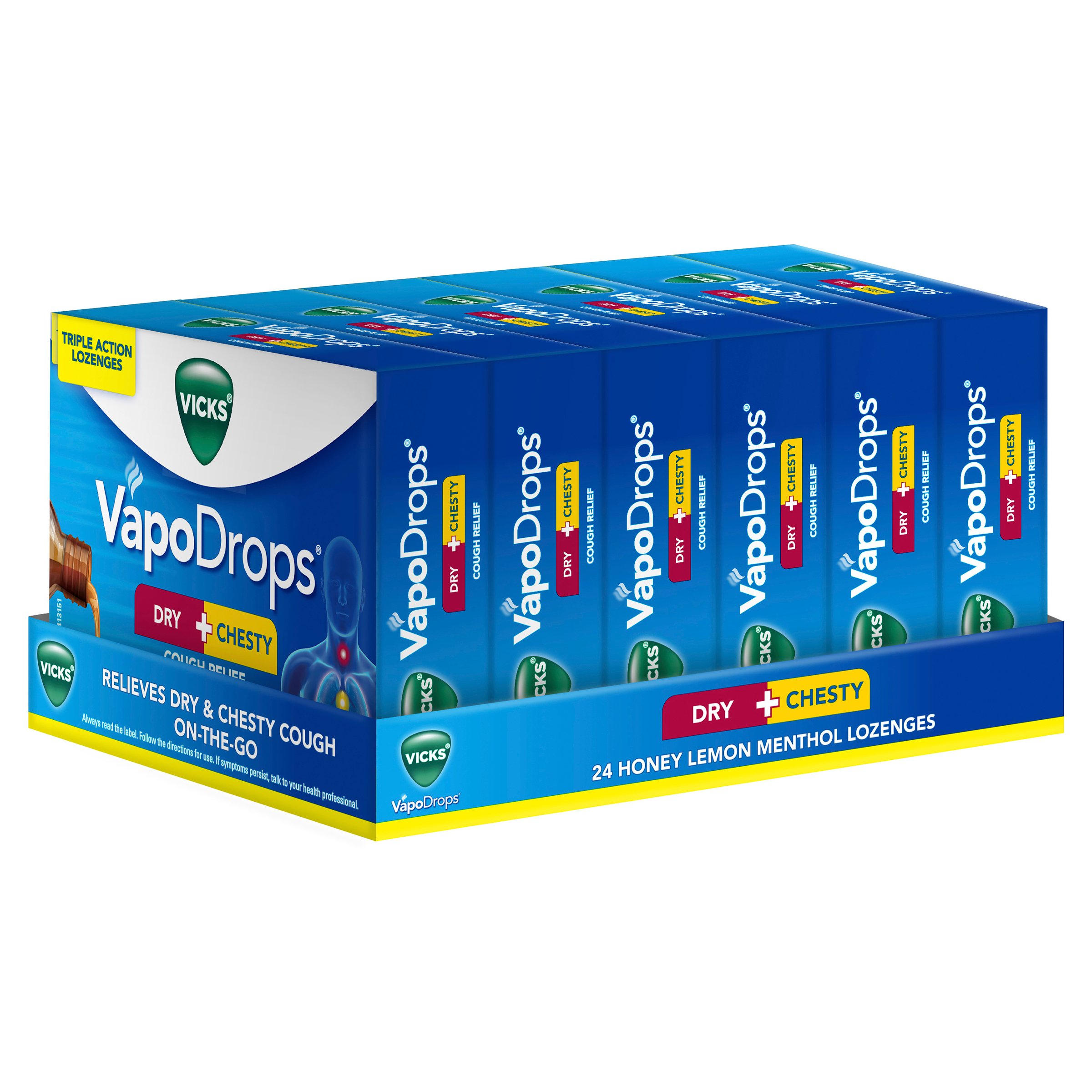 Vicks Dry+Chesty 24 lozenges - Image 4