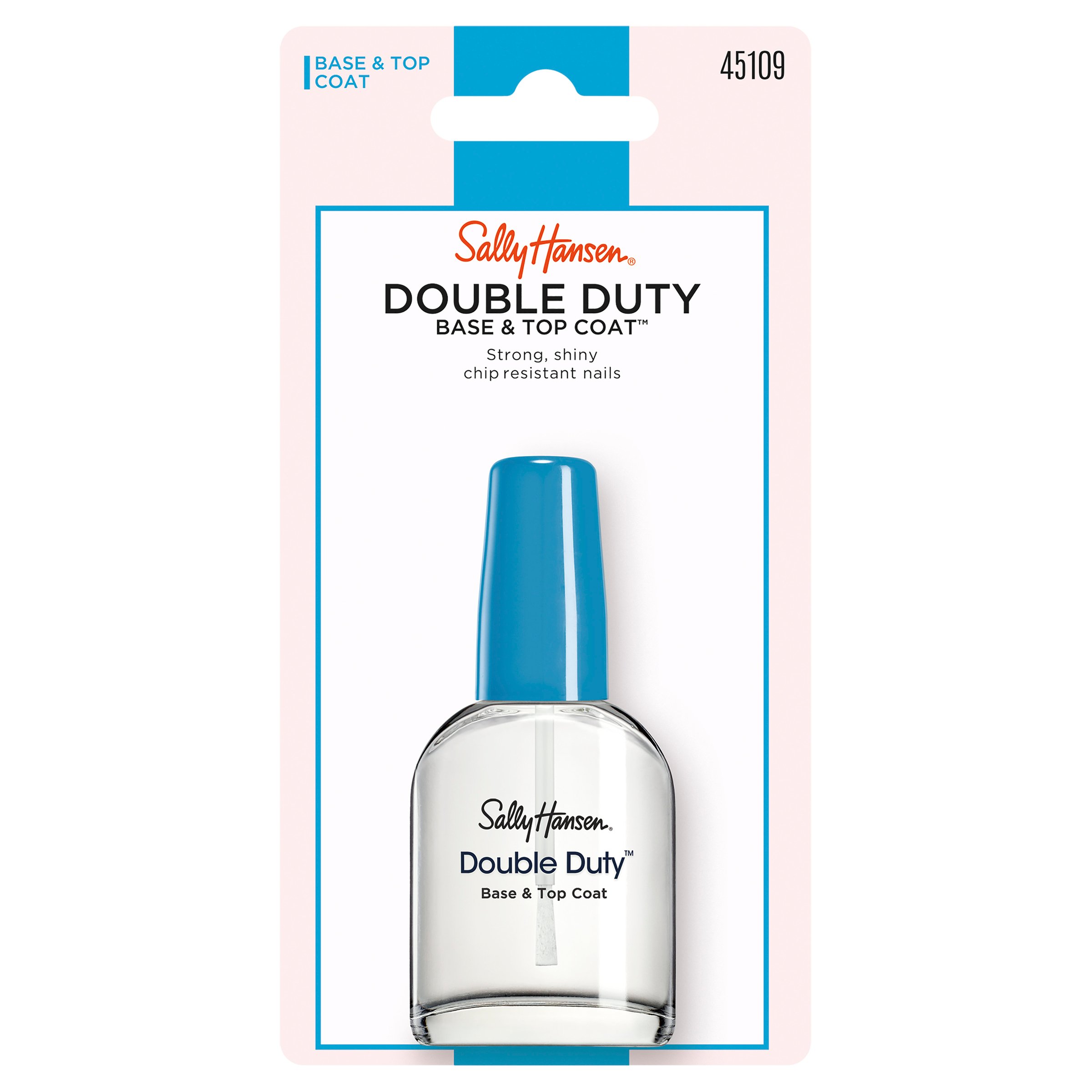 Sally Hansen Double Duty Strengthening Base & Top Coat 13.3ml - Image 1