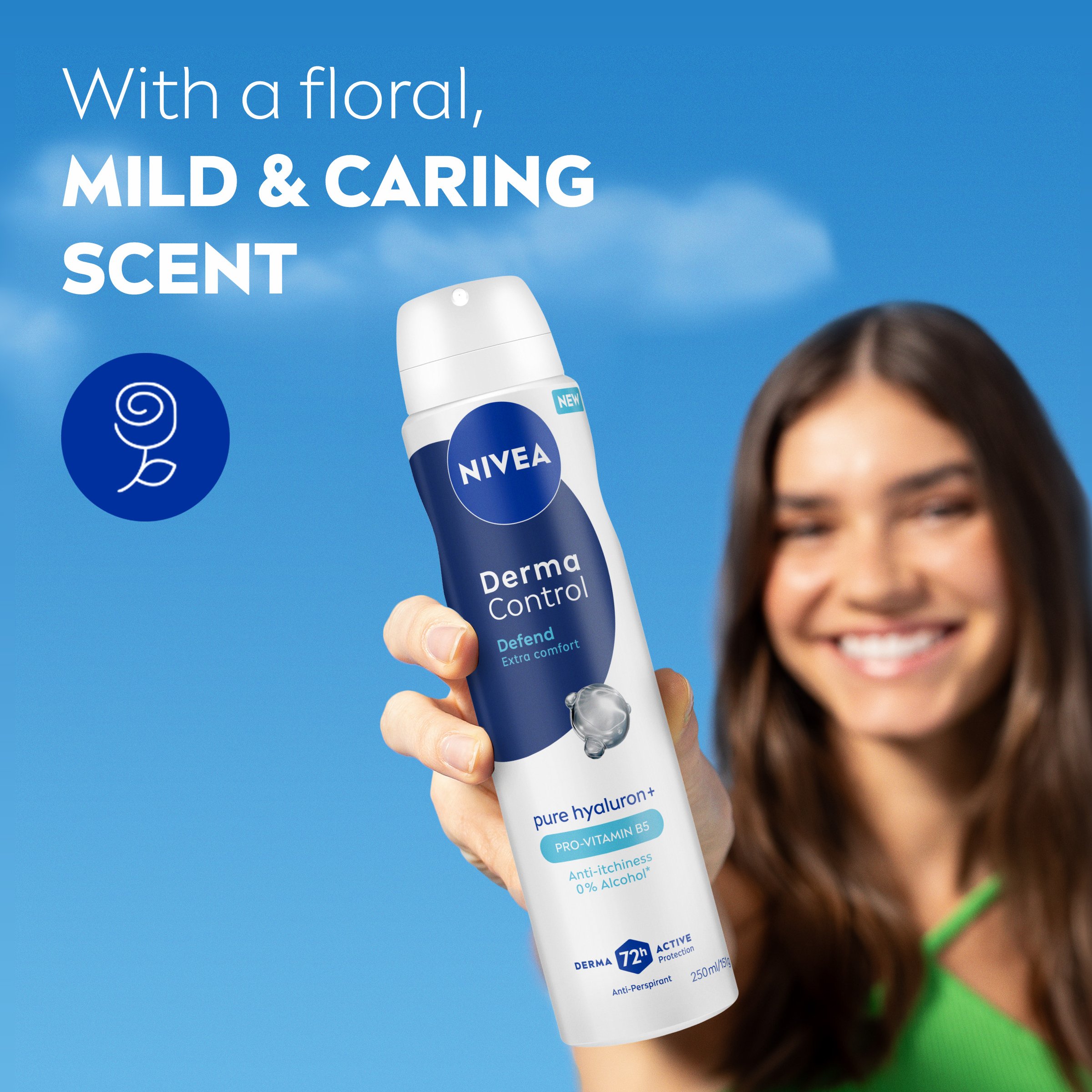 Nivea Deodorant Derma Control Defend 250ml - Image 4