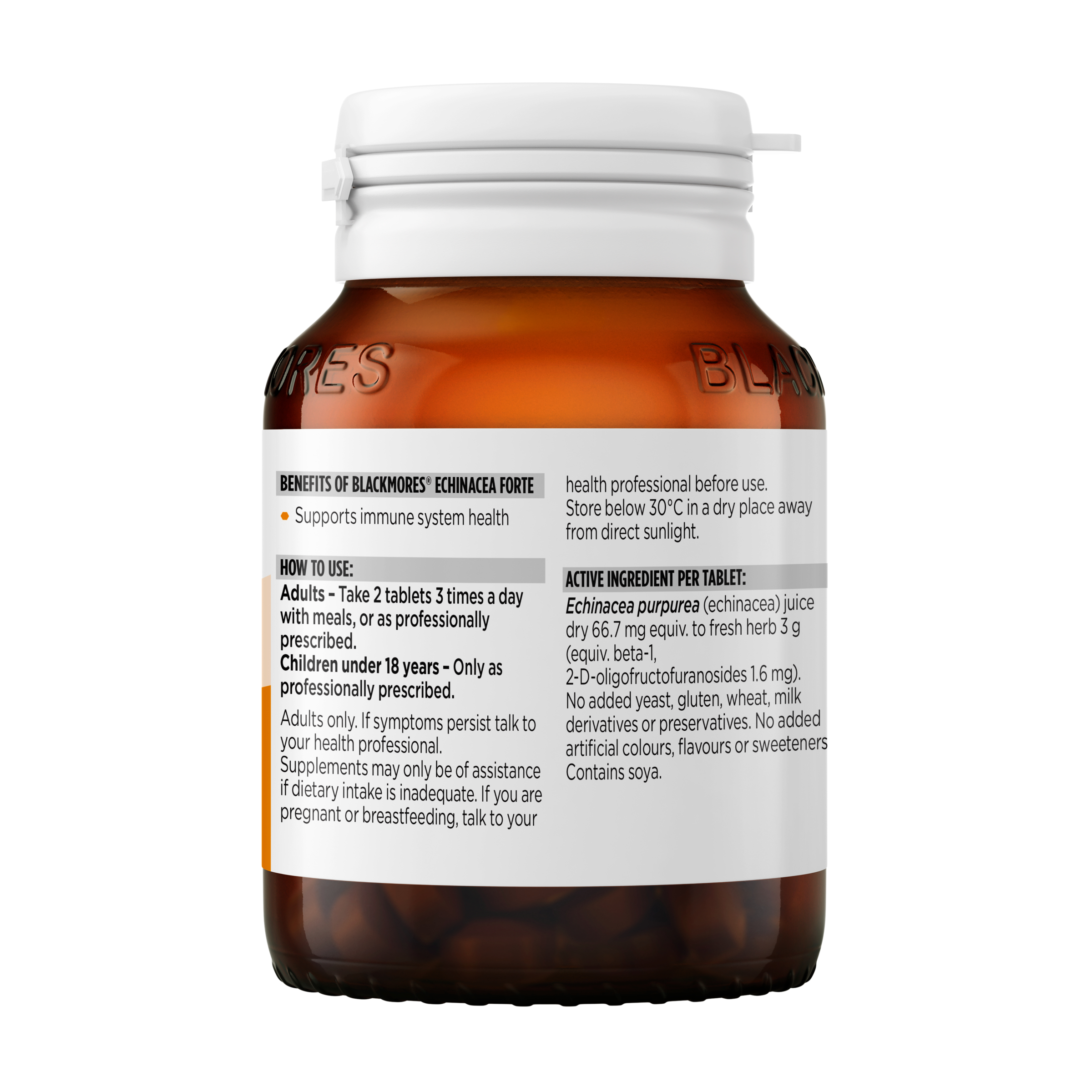 Blackmores Echinacea Forte 40 tablets - Image 3
