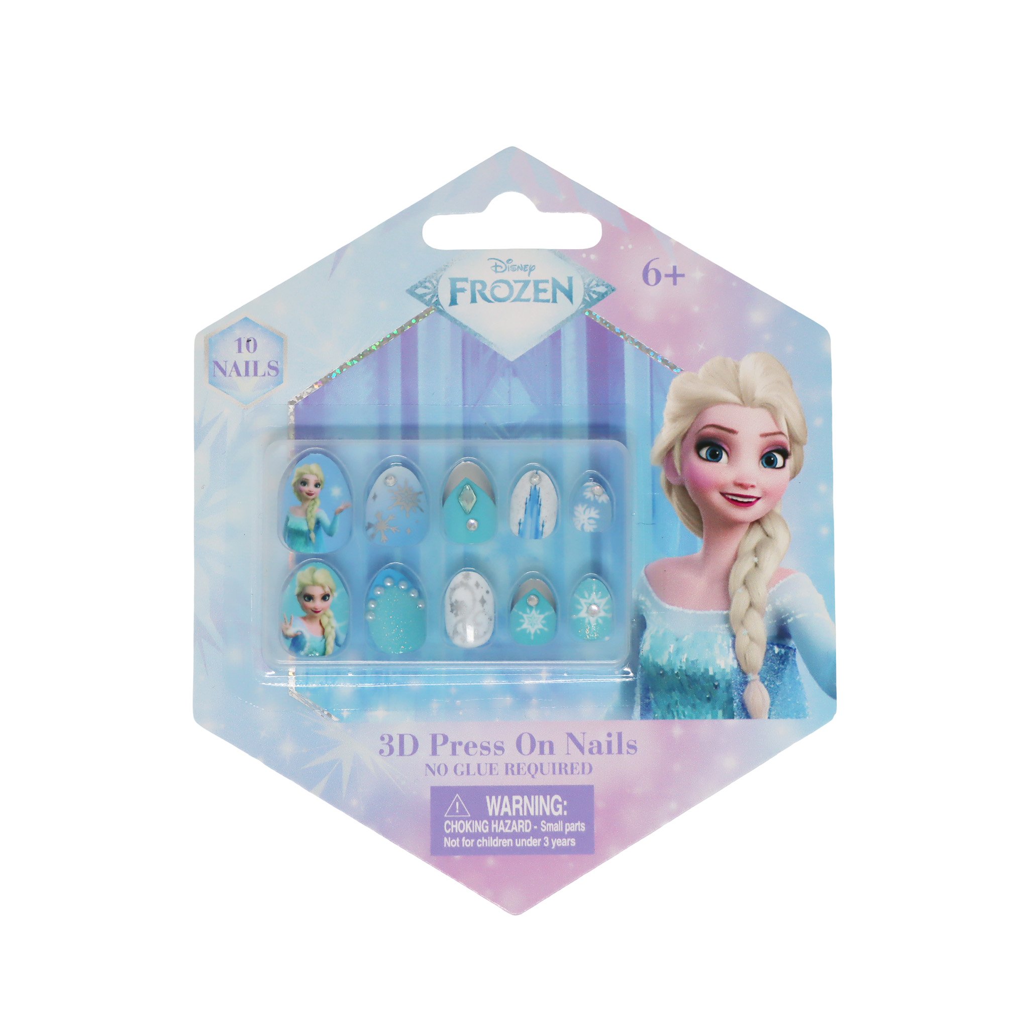 Disney Frozen 3D Press On Nails Assorted 1 each - Image 3