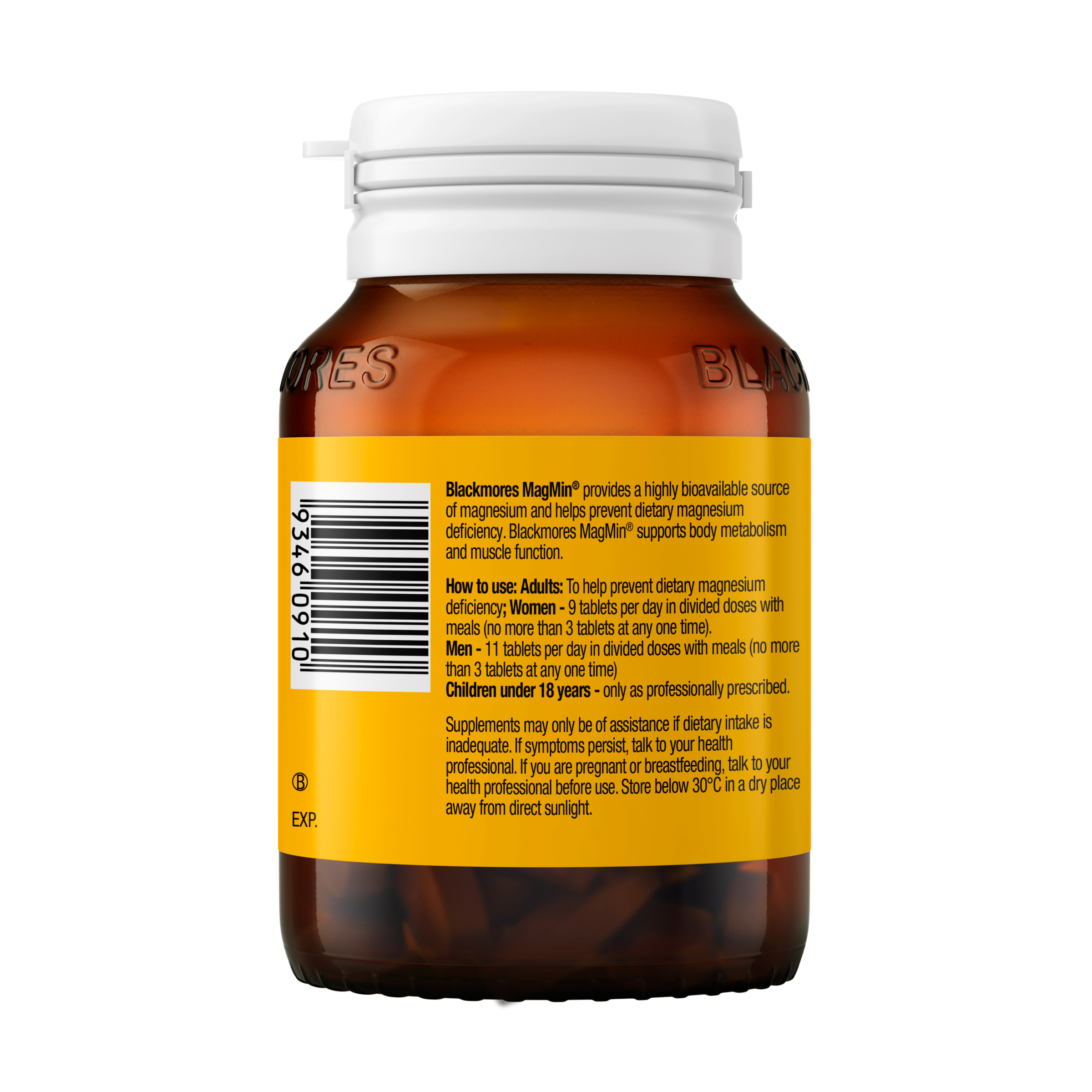 Blackmores MagMin 100 tablets - Image 2