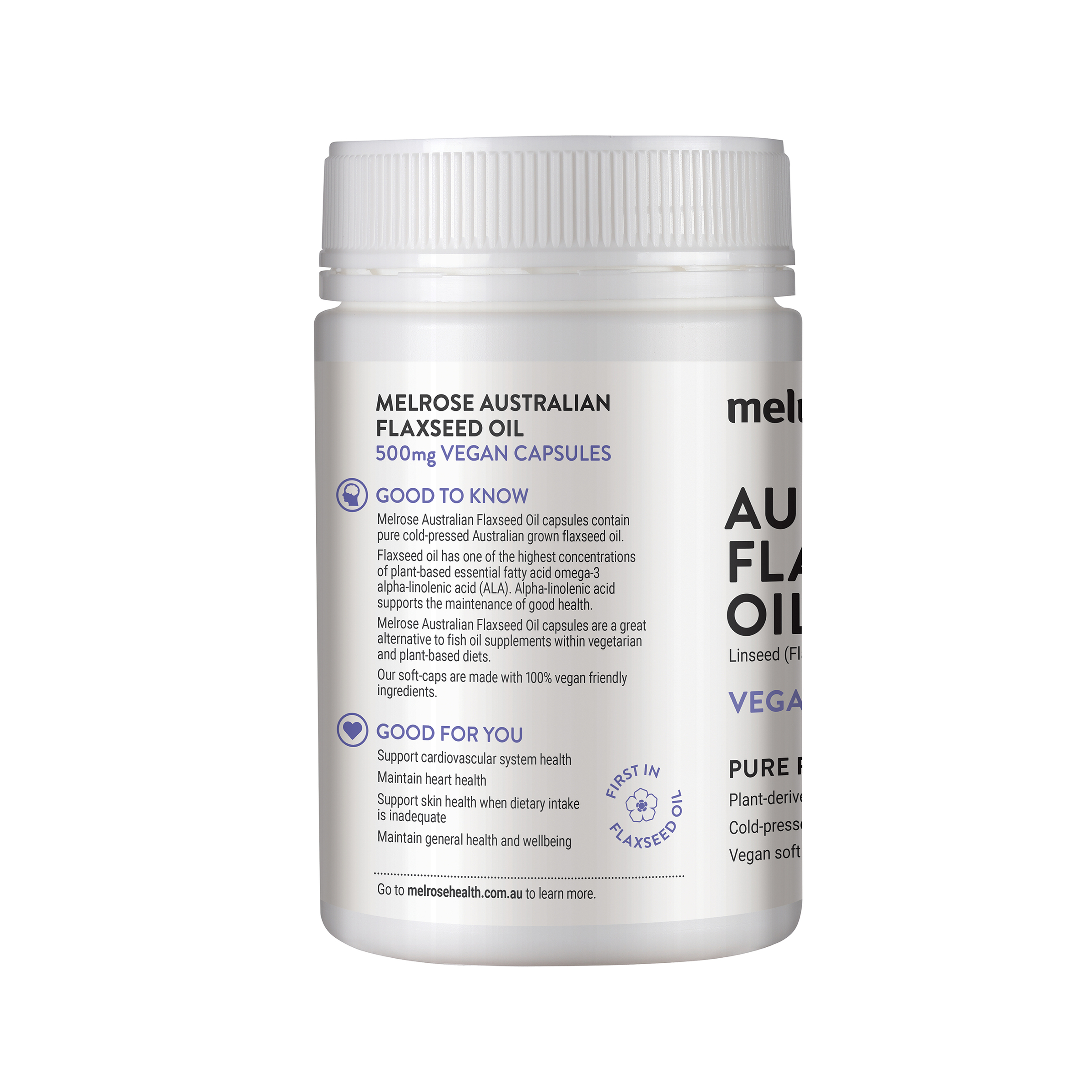 Melrose Australian Flaxseed Oil 240 capsules - Image 3