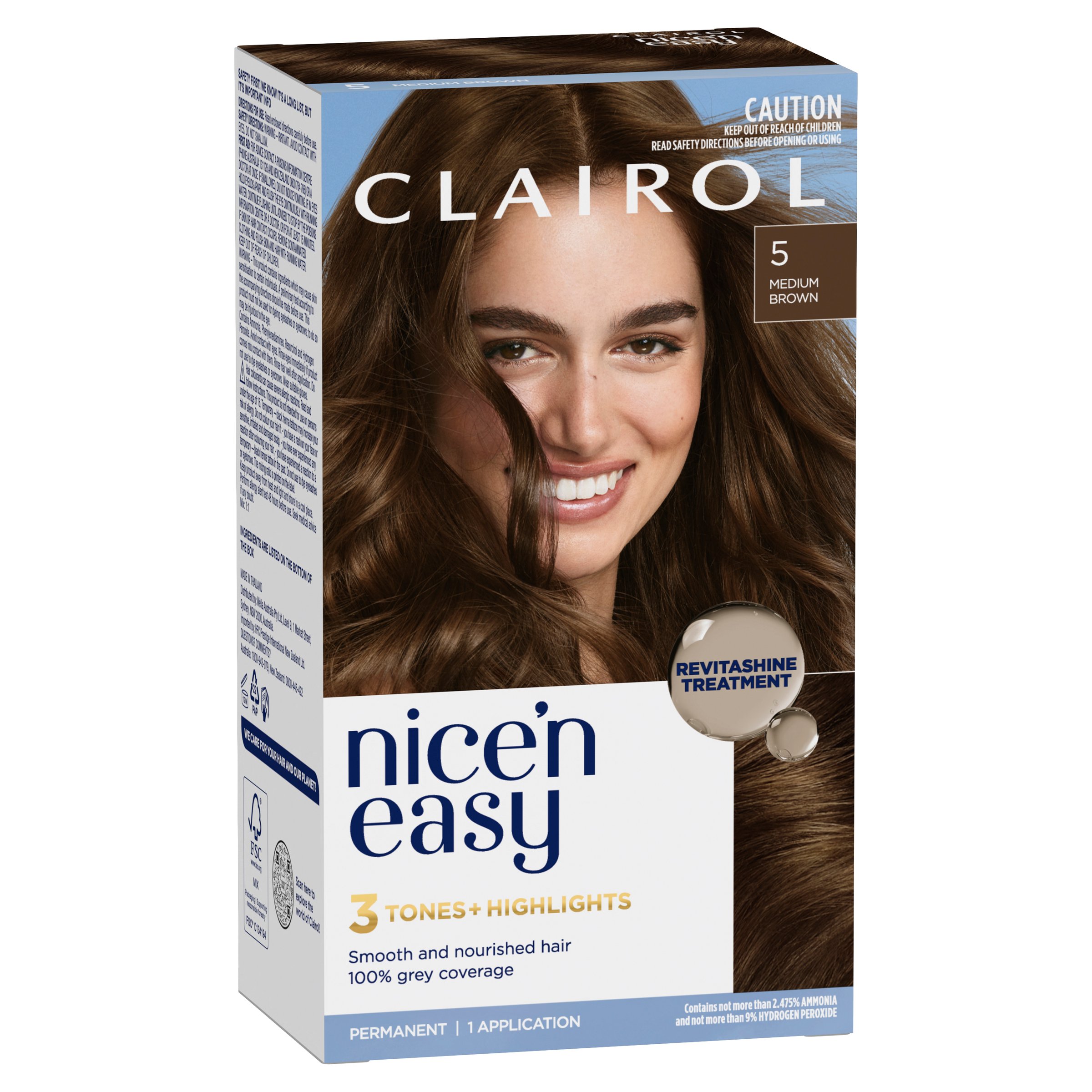 Clairol Nice'n Easy 5 Medium Brown 1 pack - Image 7