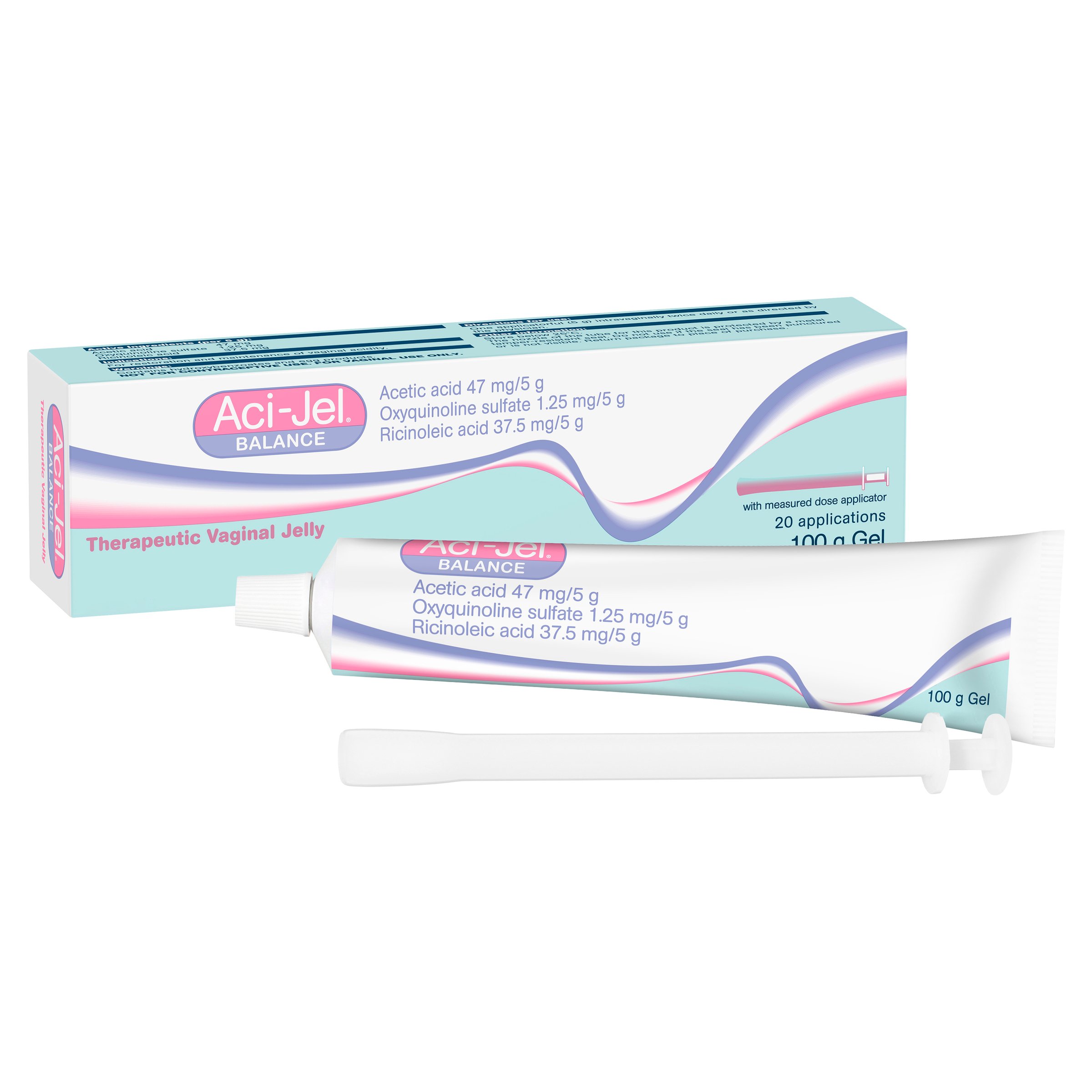 Aci-Jel Balance Therapeutic Vaginal Jelly Fragrance Free 100g - Image 6