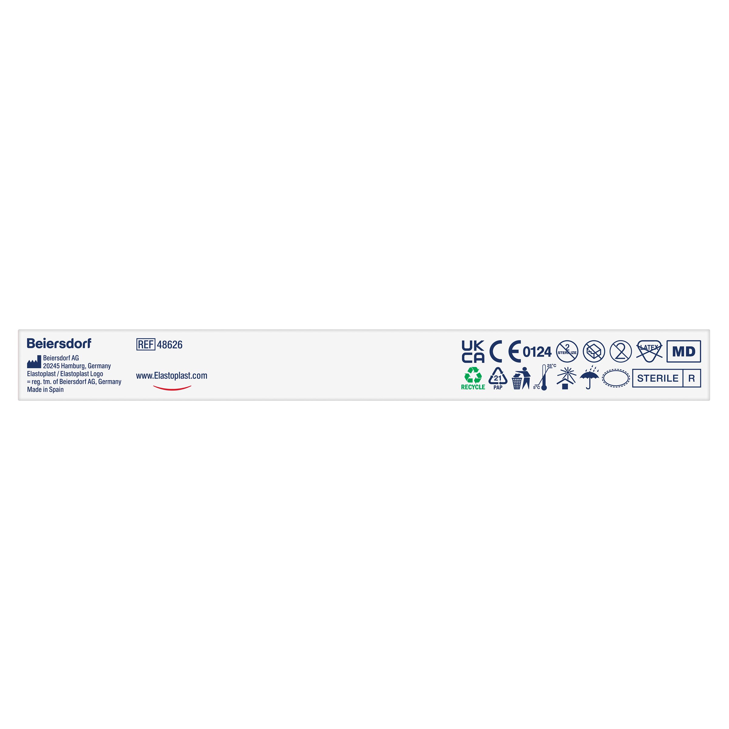 Elastoplast Sensitive XXL Dressing 8 x 10cm - 5 pack - Image 2