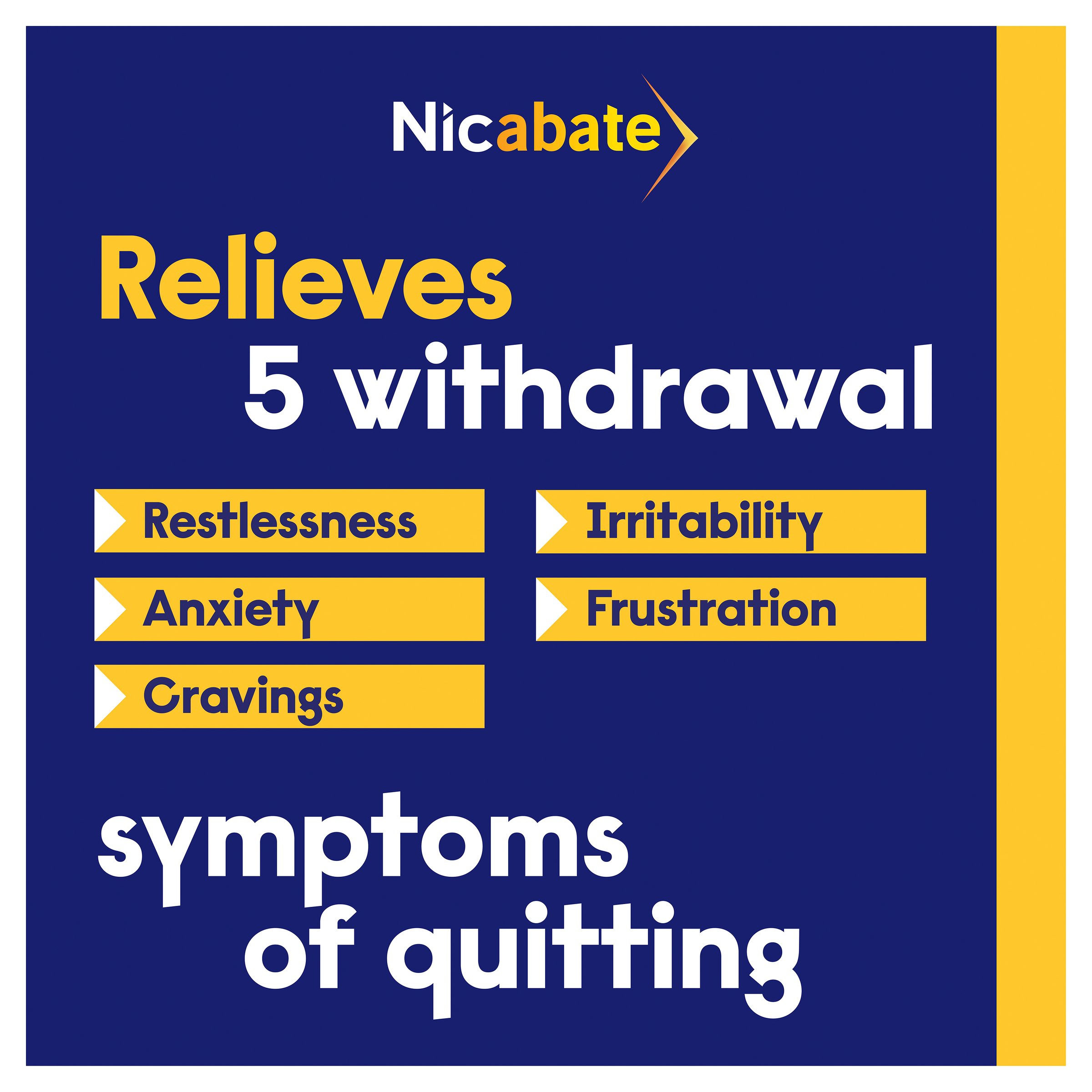 Nicabate Gum Regular Strength Extra Fresh Mint 2mg - 200 pieces - Image 5