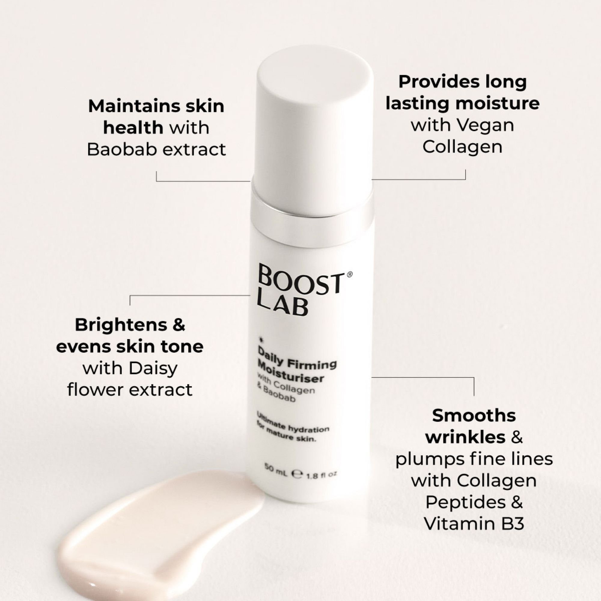 BOOST LAB Daily Firming Moisturiser 50ml - Image 2