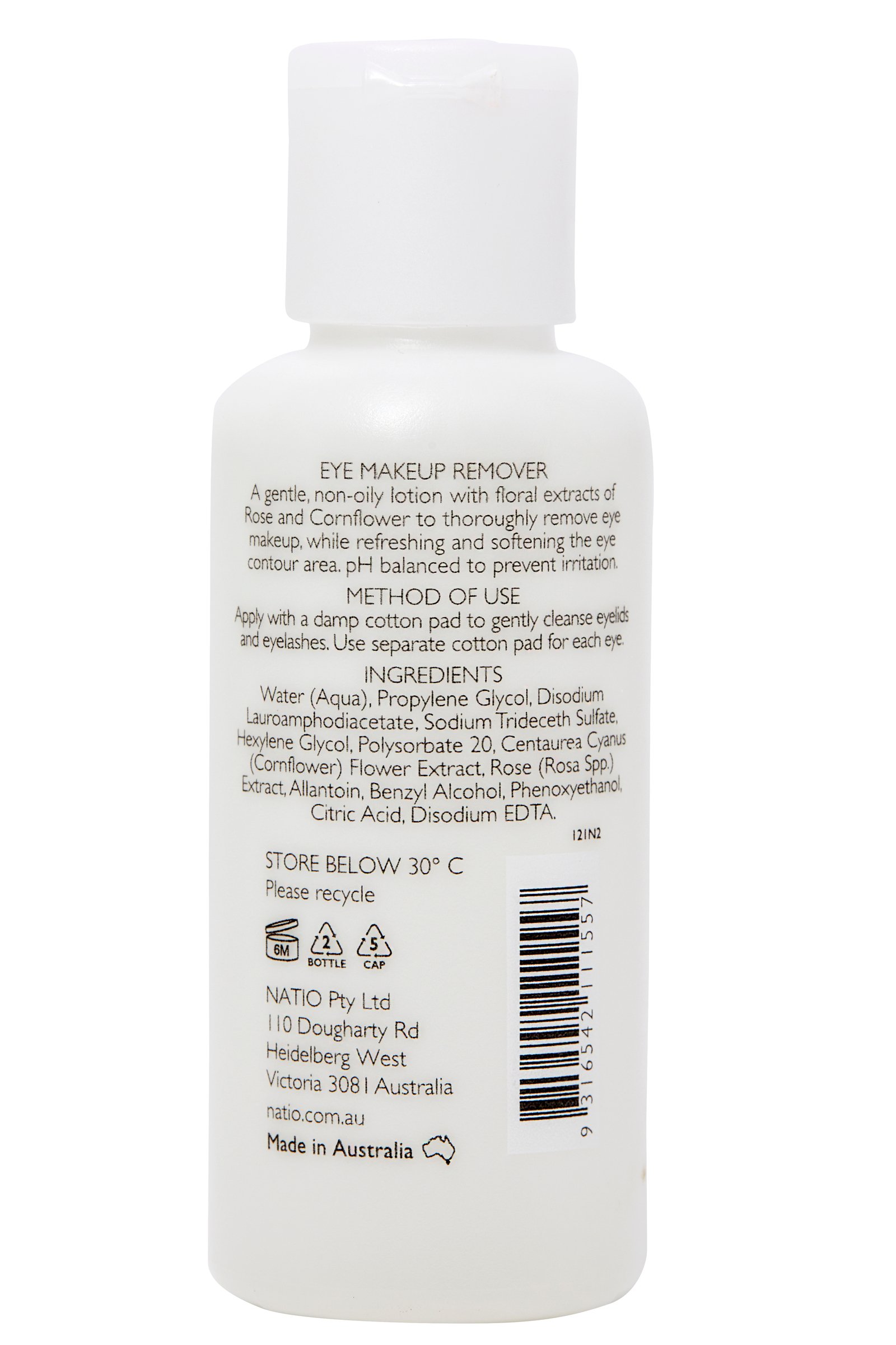 Natio Eye Make Up Remover 75ml - Image 2